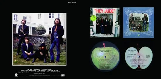 THE BEATLES / HEY JUDE THE U.S. ALBUM COLLECTION 100セット限定紙