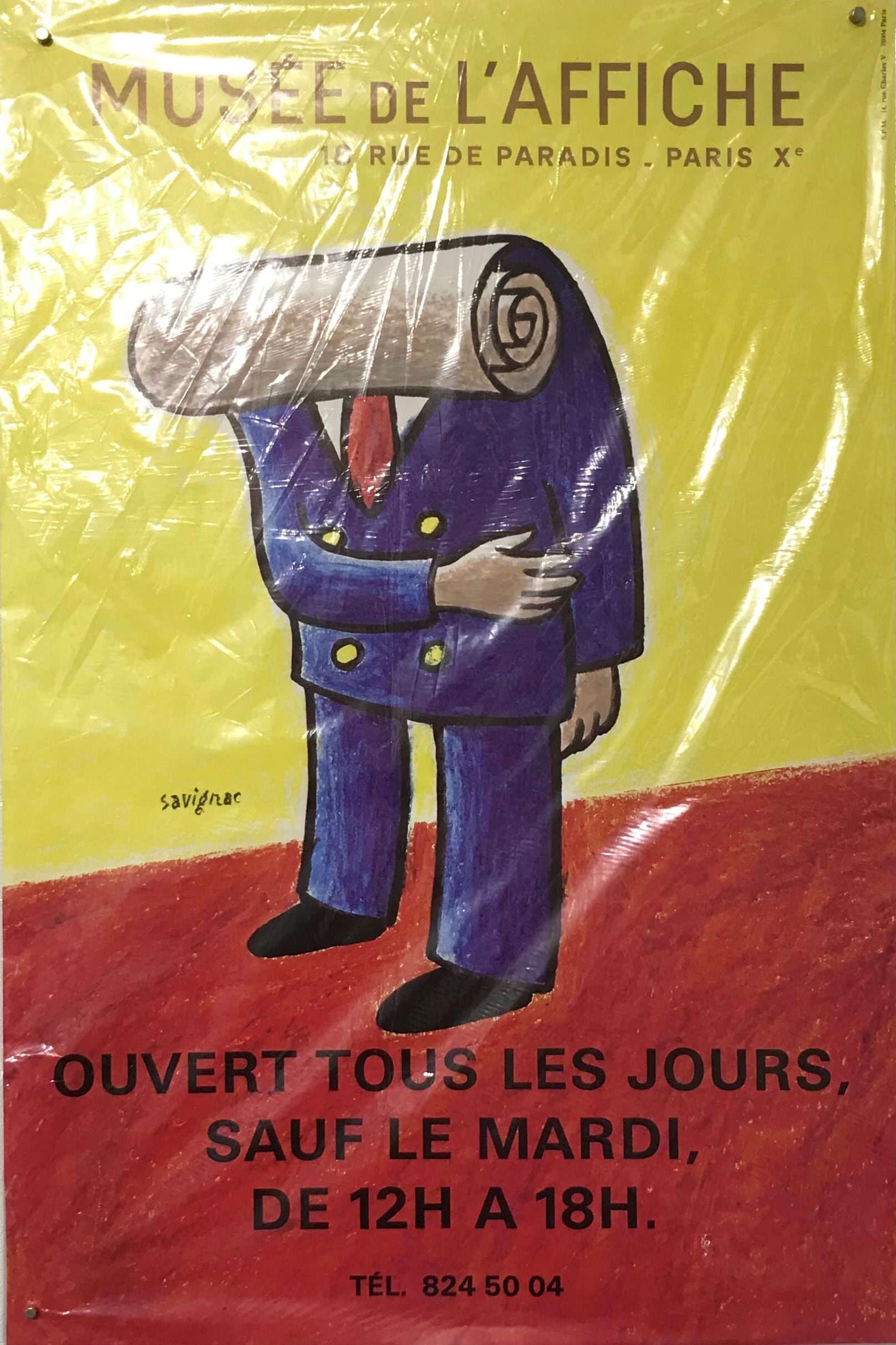 け*こ様 【希少】Savignac サヴィニャックオリベッティ 再版ポスター