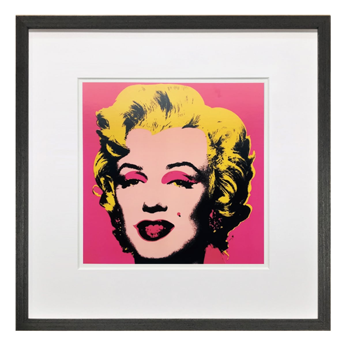 額縁付き] アンディ・ウォーホル「Marilyn Monroe,1967 (hot pink