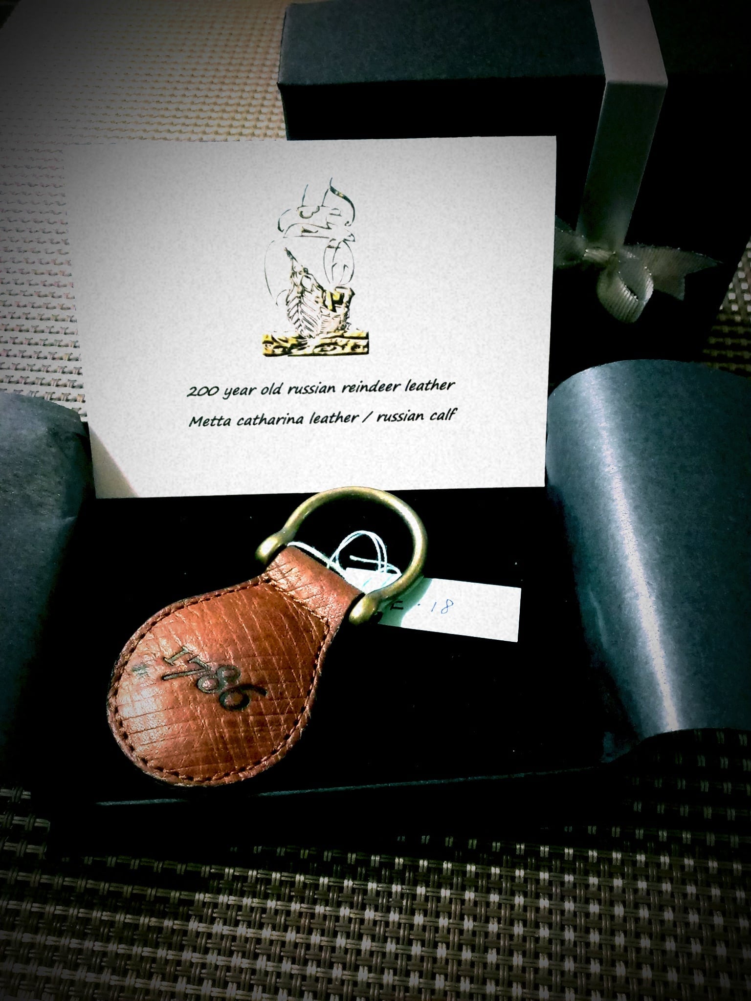 1786 Key Ring E -18 | FREAK LEATHER ARTISAN - Yokohama Motomachi -