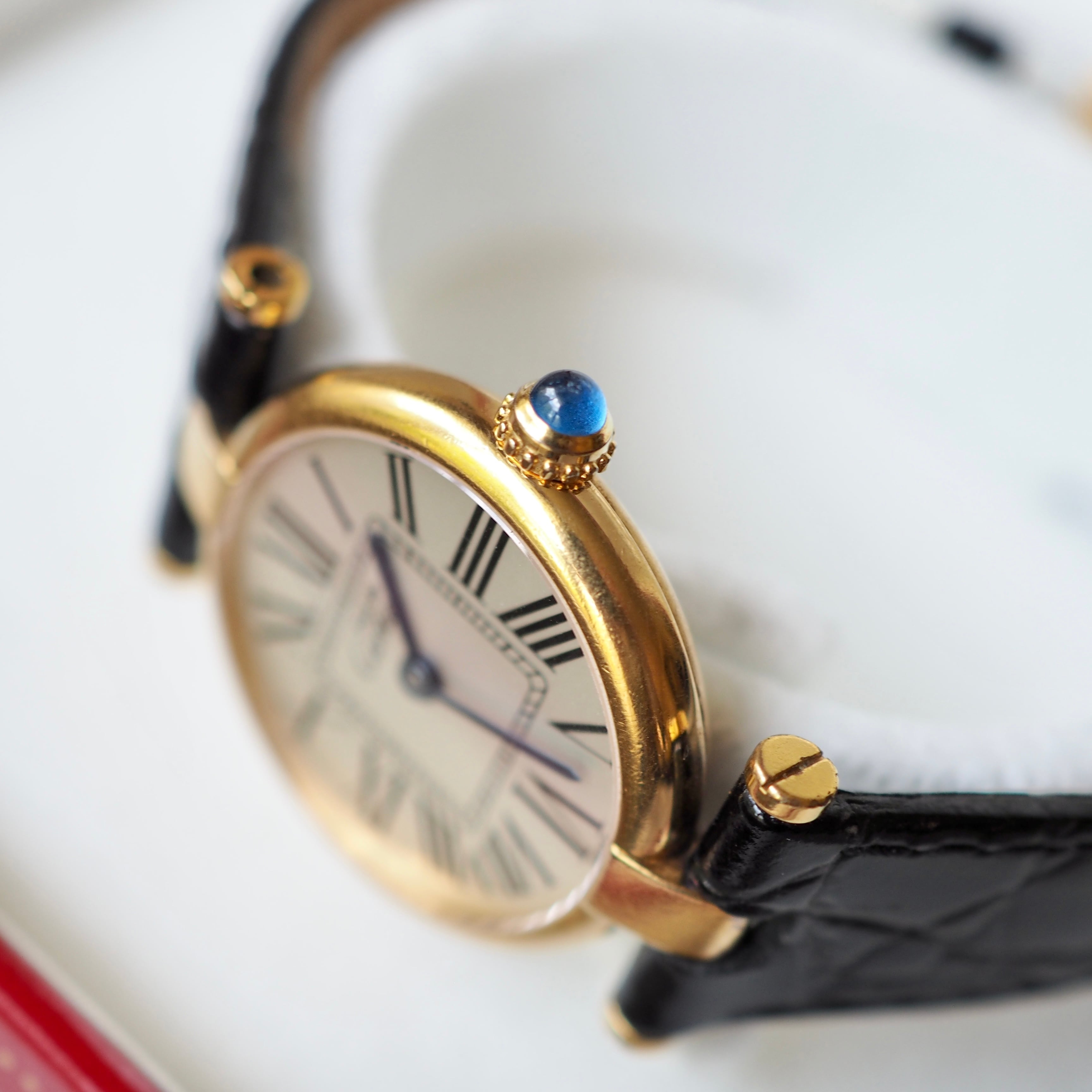 Cartier カルティエ マストヴァンドーム SM オパラン文字盤