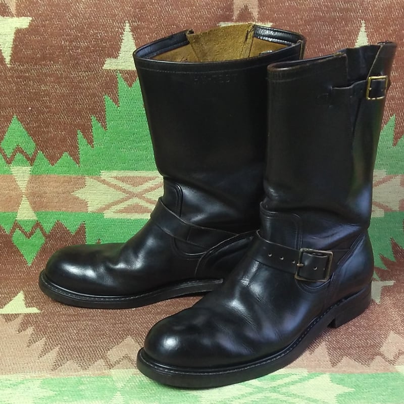 70s HY-TEST Black Engineer Boots | Wonder Wear ヴィンテージ古着