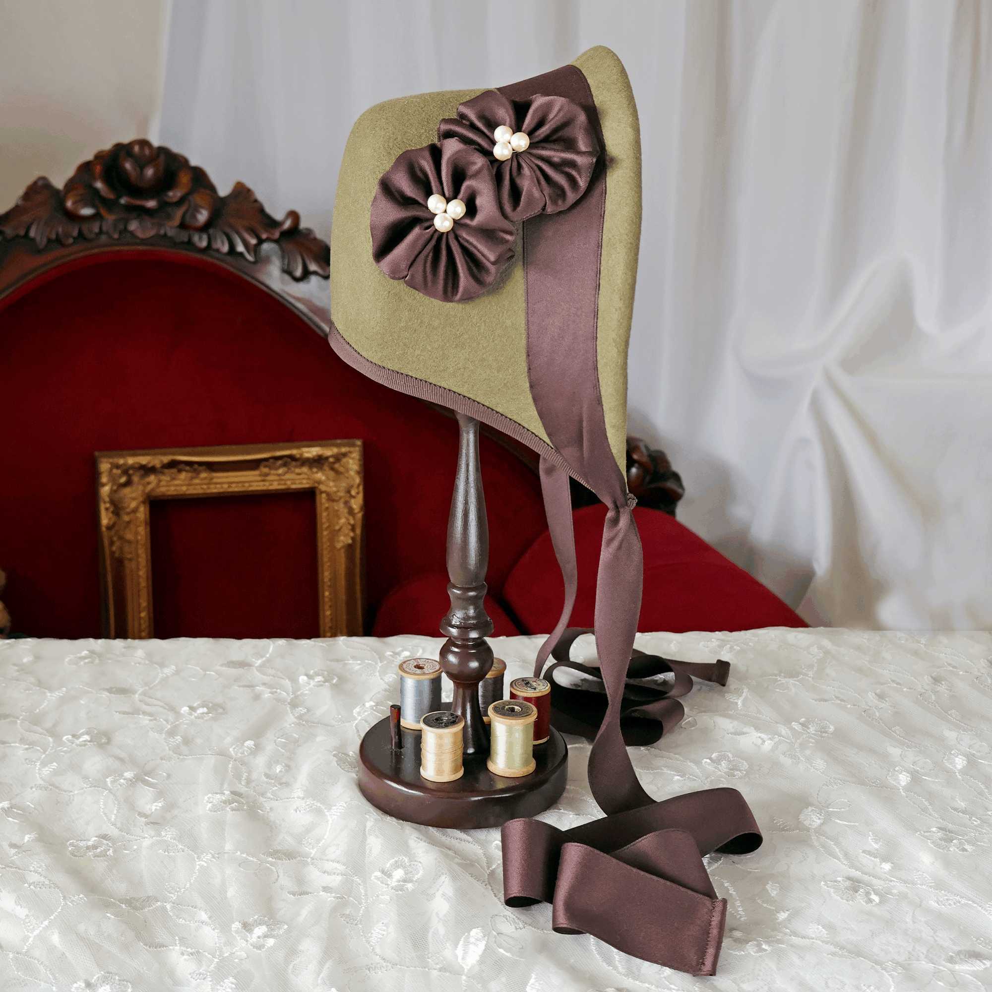 モガウールボンネット-エルムグリーン- | L'aristocratie-ラリスト