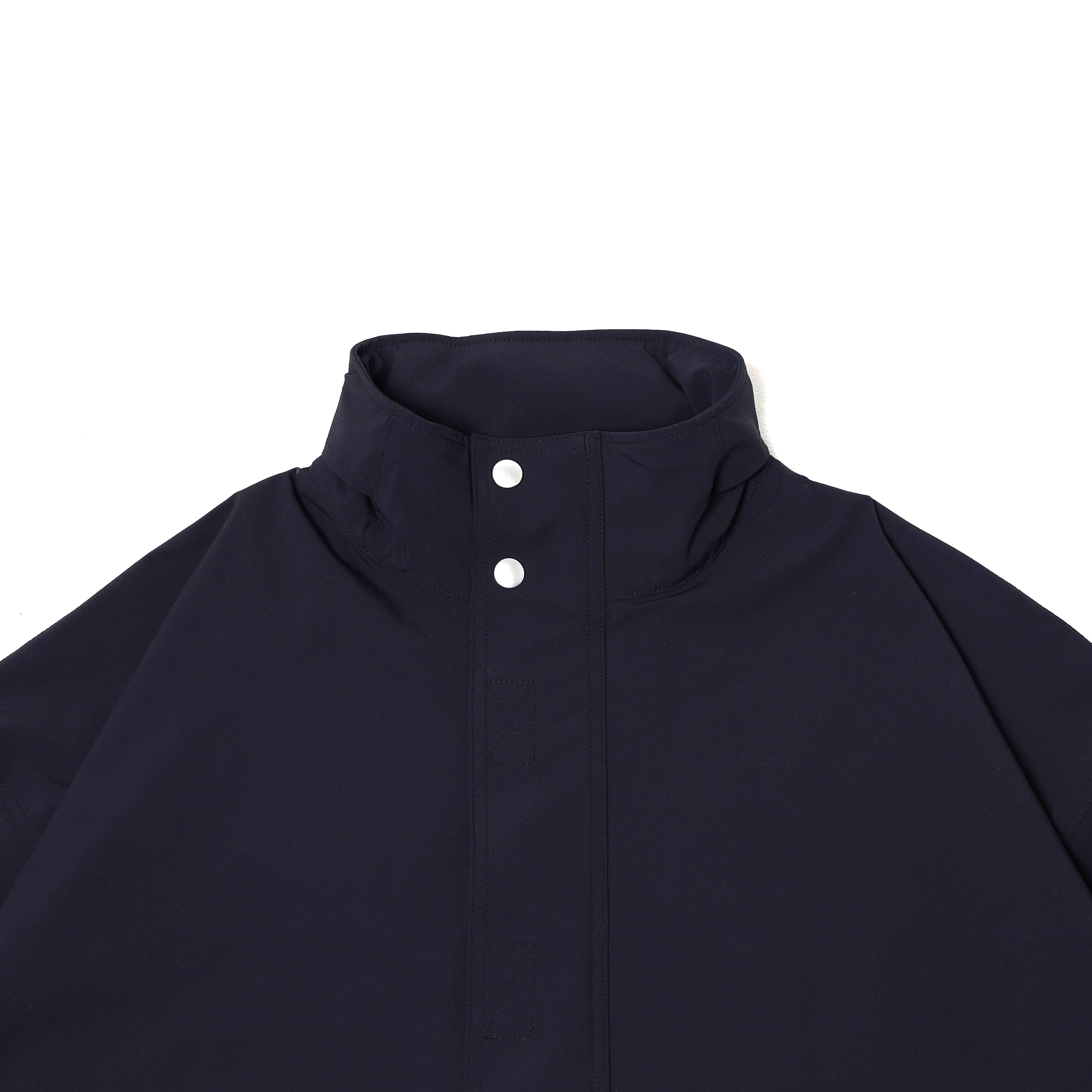 Cordura Nylon Stretch Anorak Hoodie (navy) | OVY