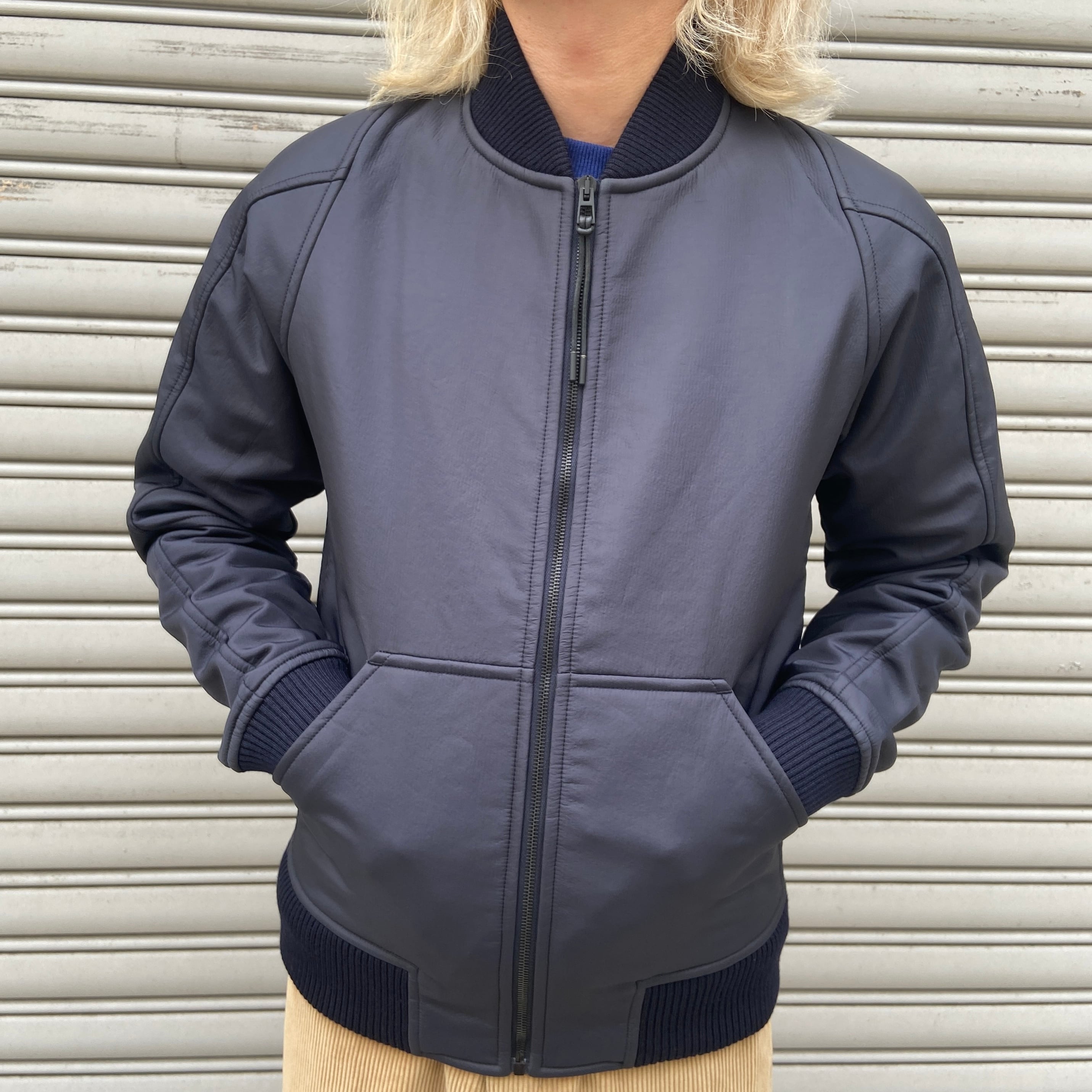 タグ付き未使用品 NIKELAB ホワイトレーベル ボンバージャケット S