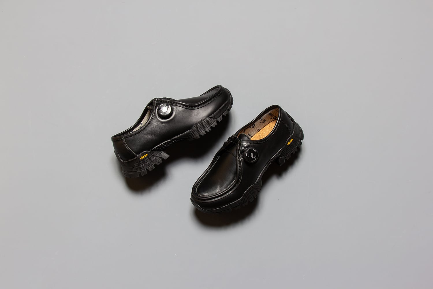 PG×StevenAlan KNOCK BLACK LEATHER 41サイズ PG × Steven Alan KNOCK