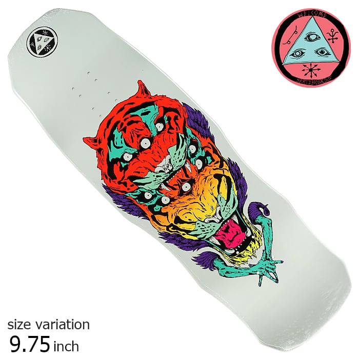 WELCOME TRIGER ON DARK LORD 9.75inch ウェルカム スケートボード