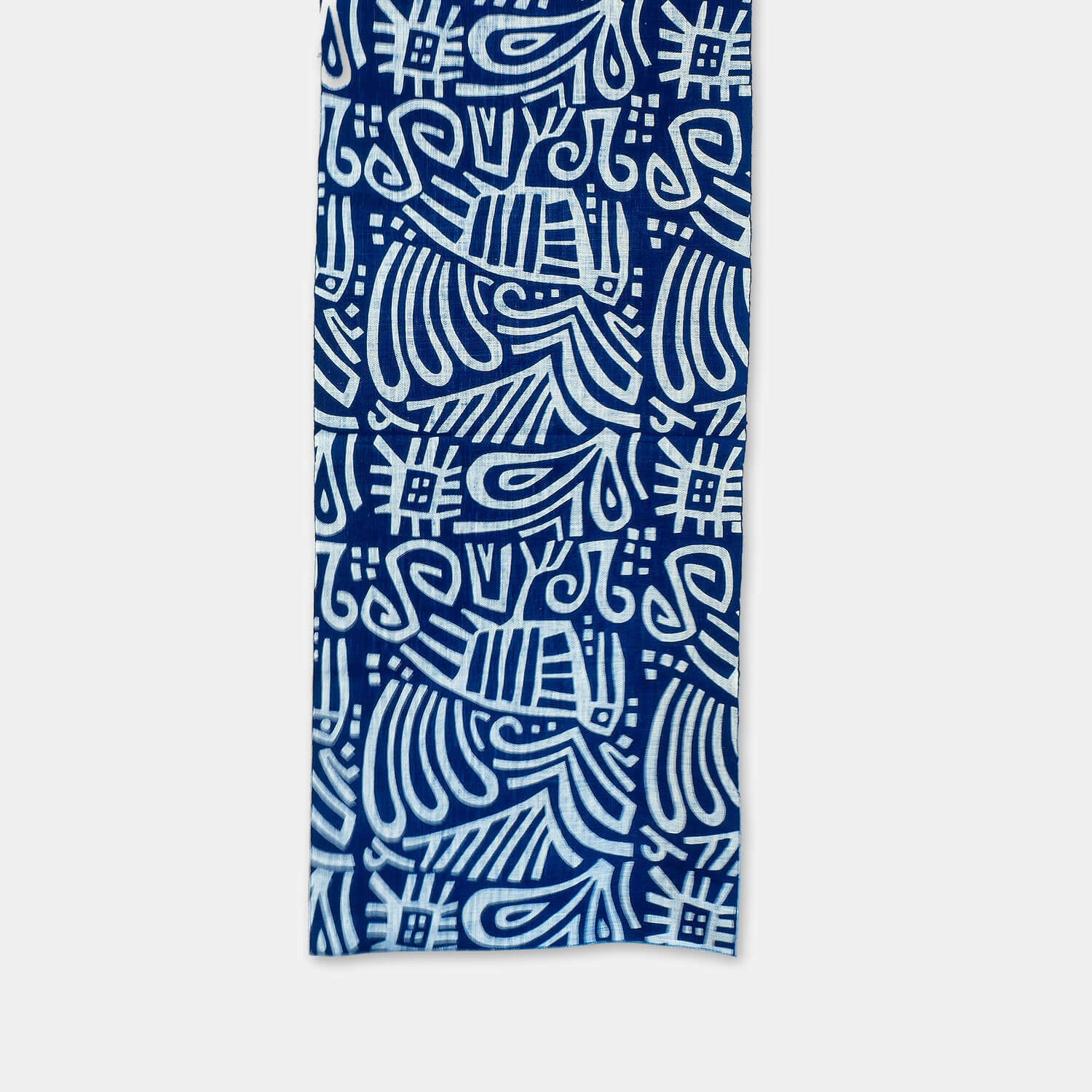 柚木沙弥郎 小巾布 鳥草 シルクスクリーン(手捺染) | ROUND ROBIN FOLK