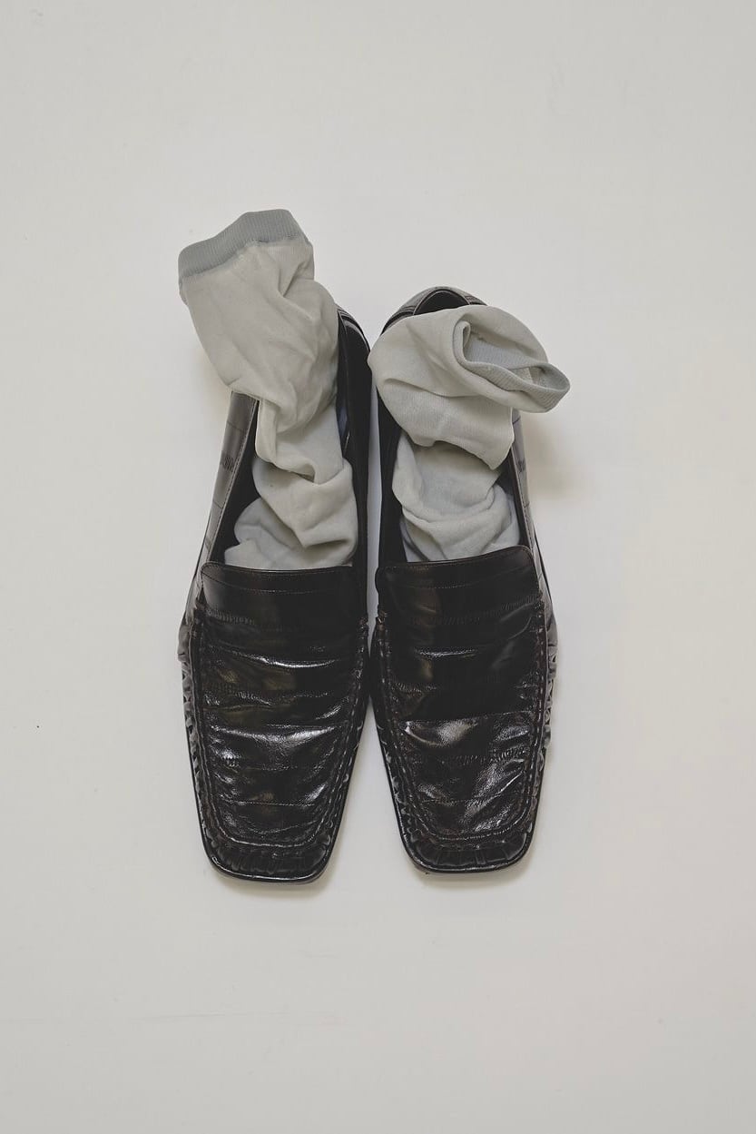 TODAYFUL Squaretoe Gather Loafers スクエアトゥギャザーローファー