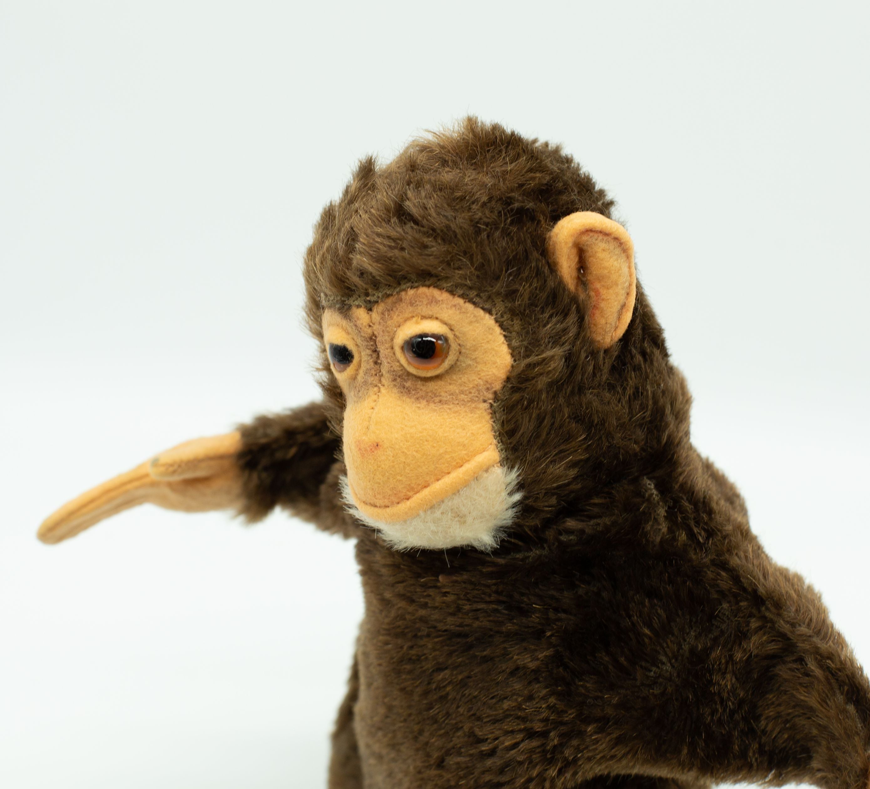 アンティークシュタイフ ハンドパペットチンパンジー Steiff 「Hand