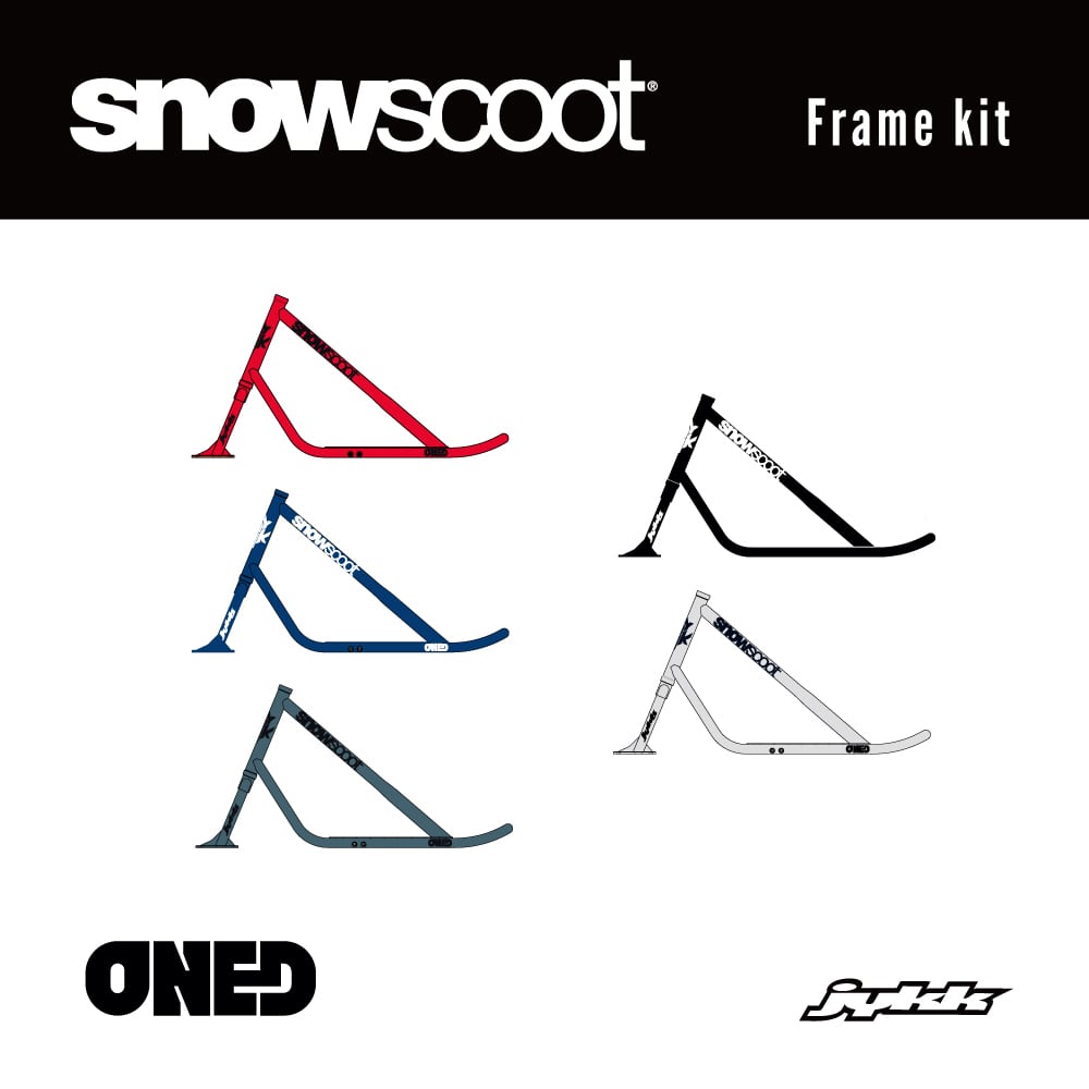 JykK SNOWSCOOT ONE-D フレームキット | 我満商会オンラインストア