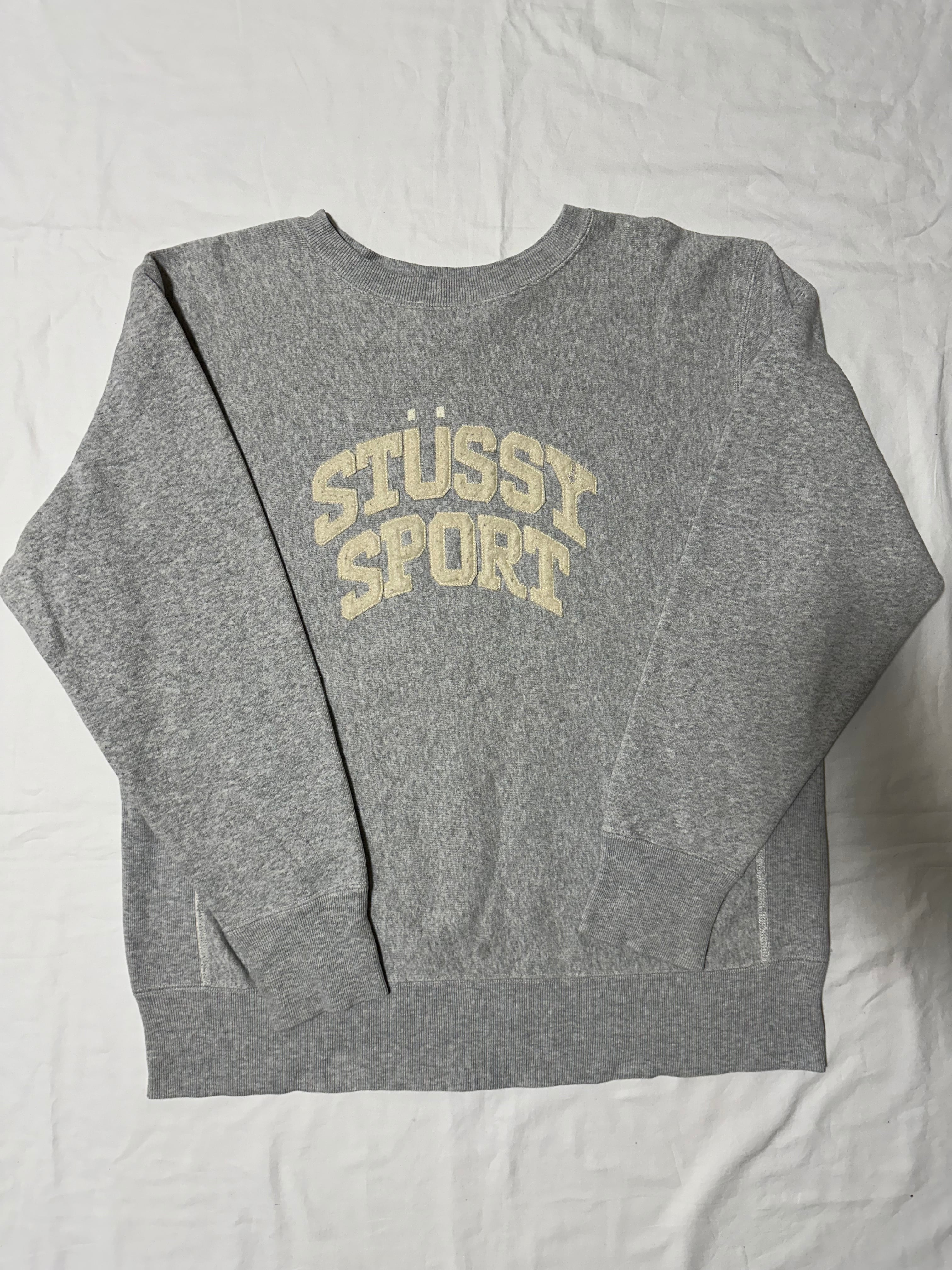 10s STUSSY CHAMPION SWEAT REVERSE WEAVE GRAY.XL | Lookin'4