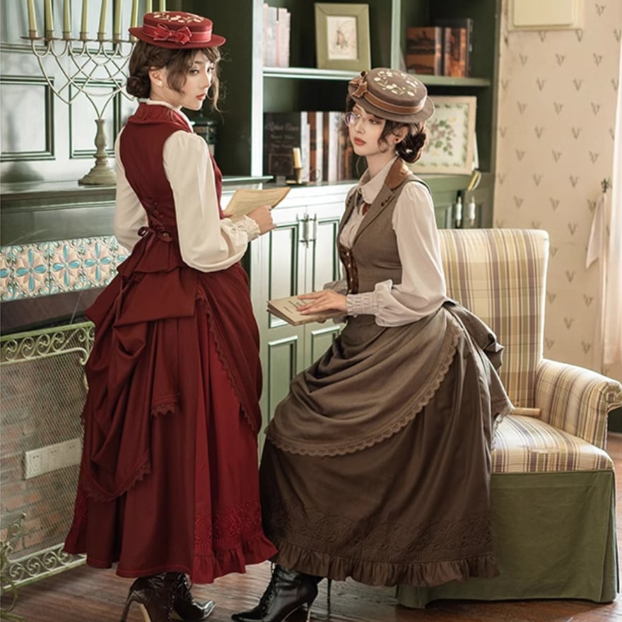 ゴスロリ通販 With U ファッション クラロリ ヴィクトリア朝 バッスル