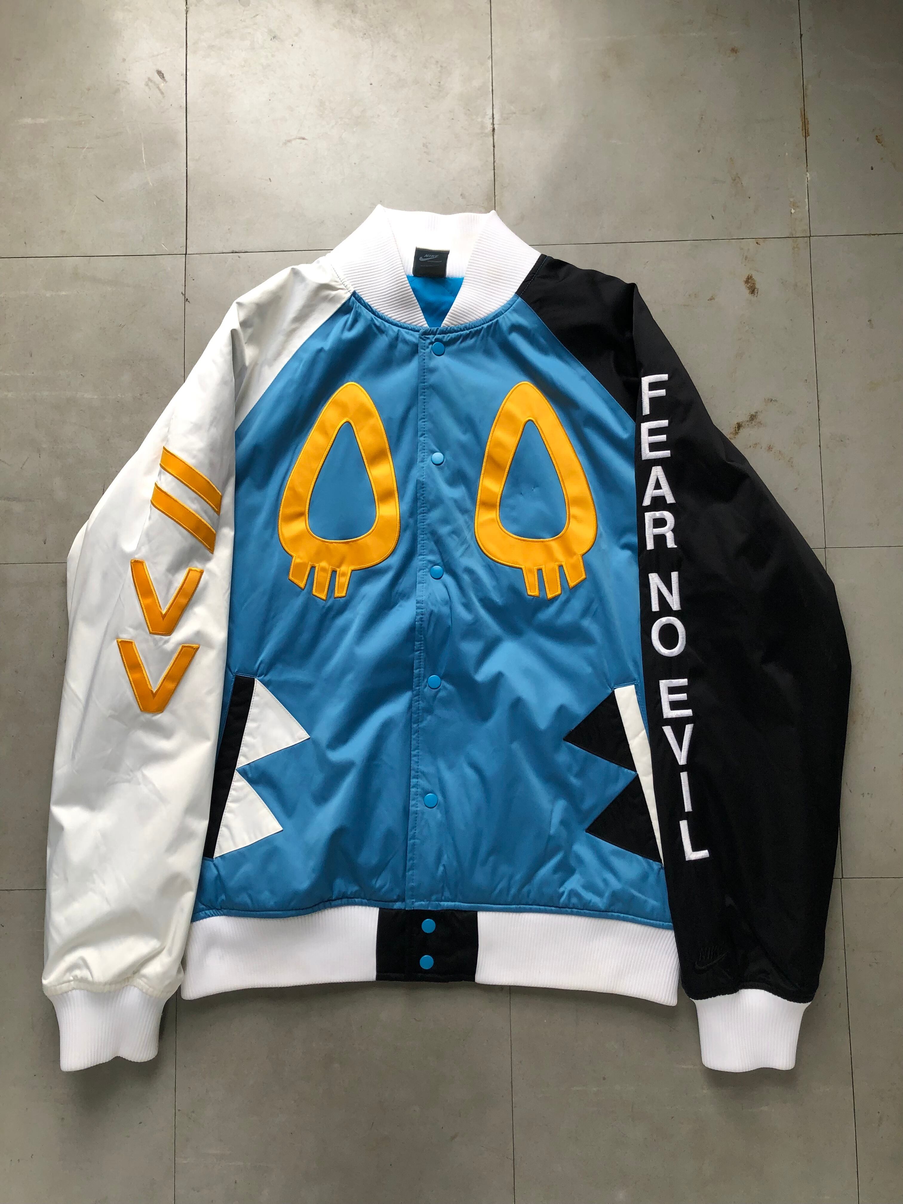 酸*素様 ナイキ カセットプレイヤCassettePlaya スタジャン ブルゾ 酸