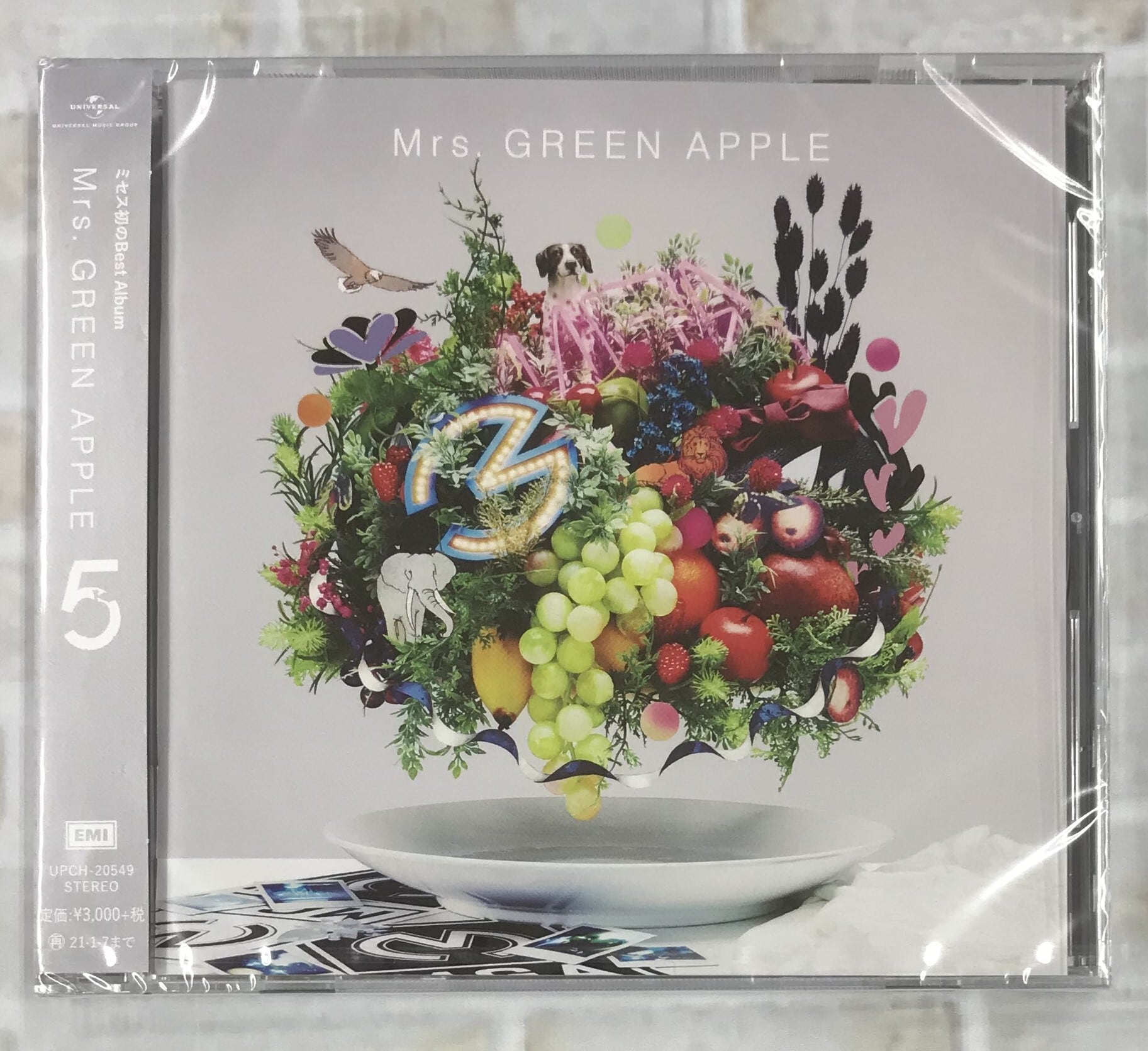 Mrs．GREEN APPLE / 5 / 通常盤 (CD) | 最北のCD