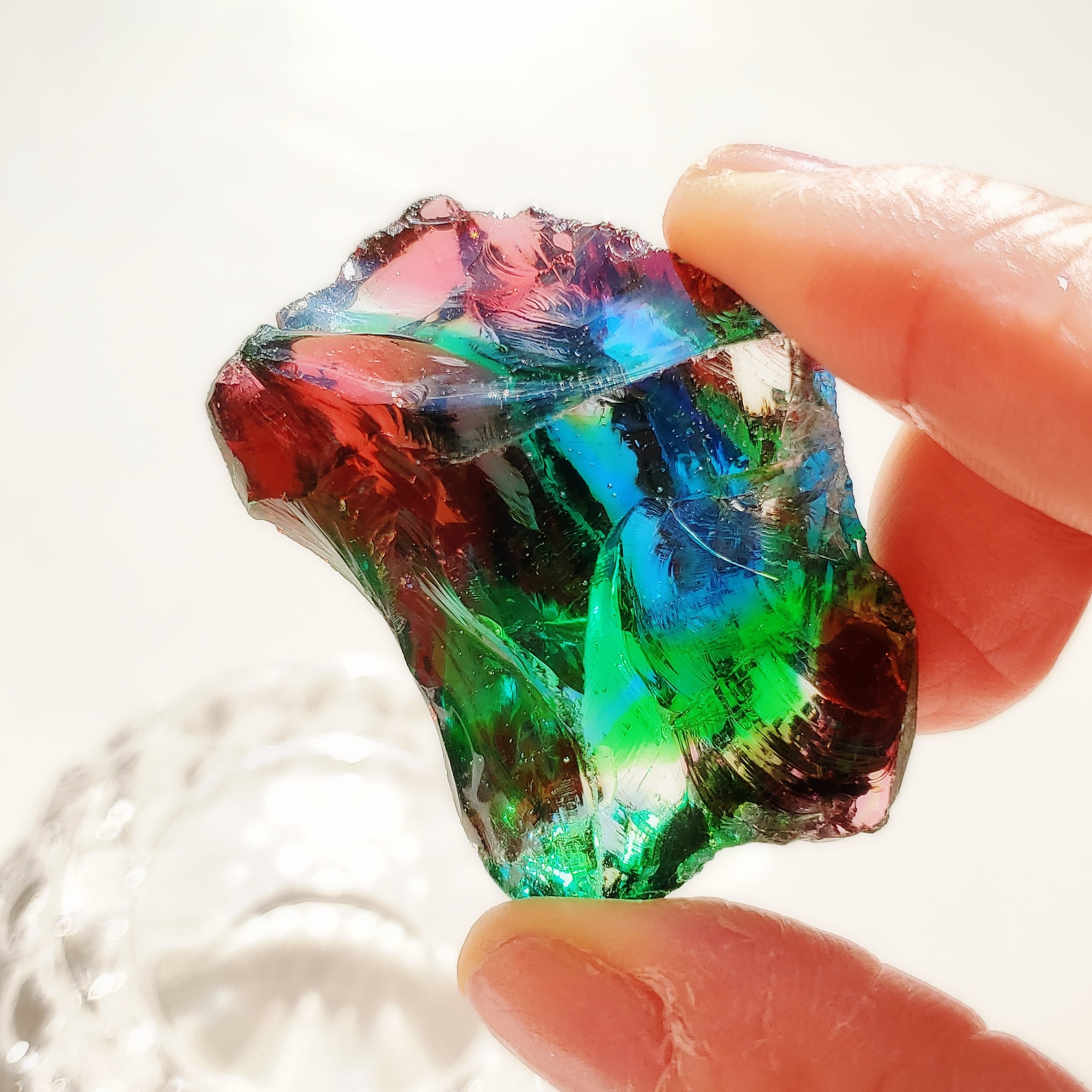 レインボーアンダラクリスタル（レムリア水の女神） | オルゴナイト