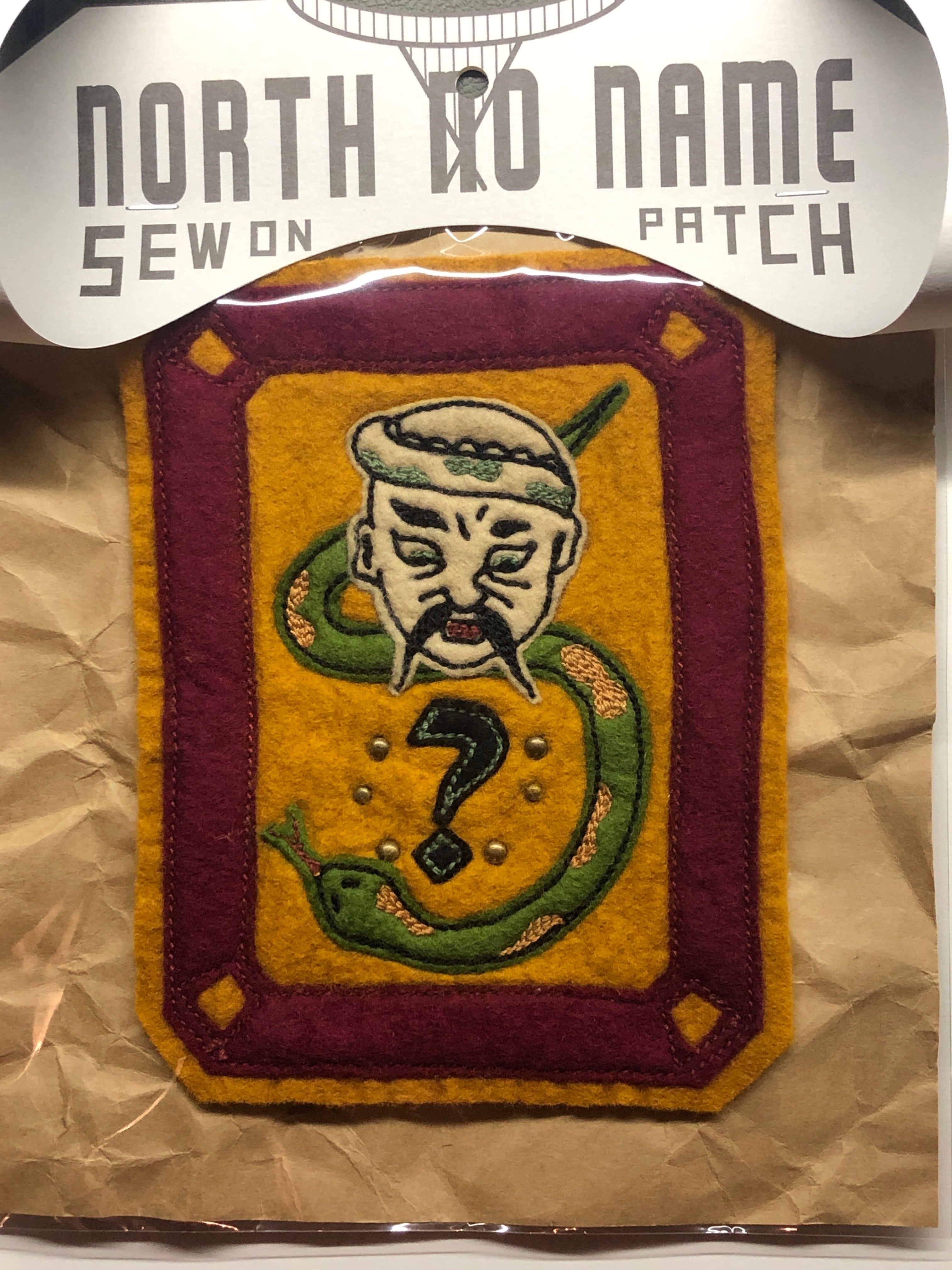 NORTH NO NAME】ノースノーネーム FELT PATCH / フェルトパッチ