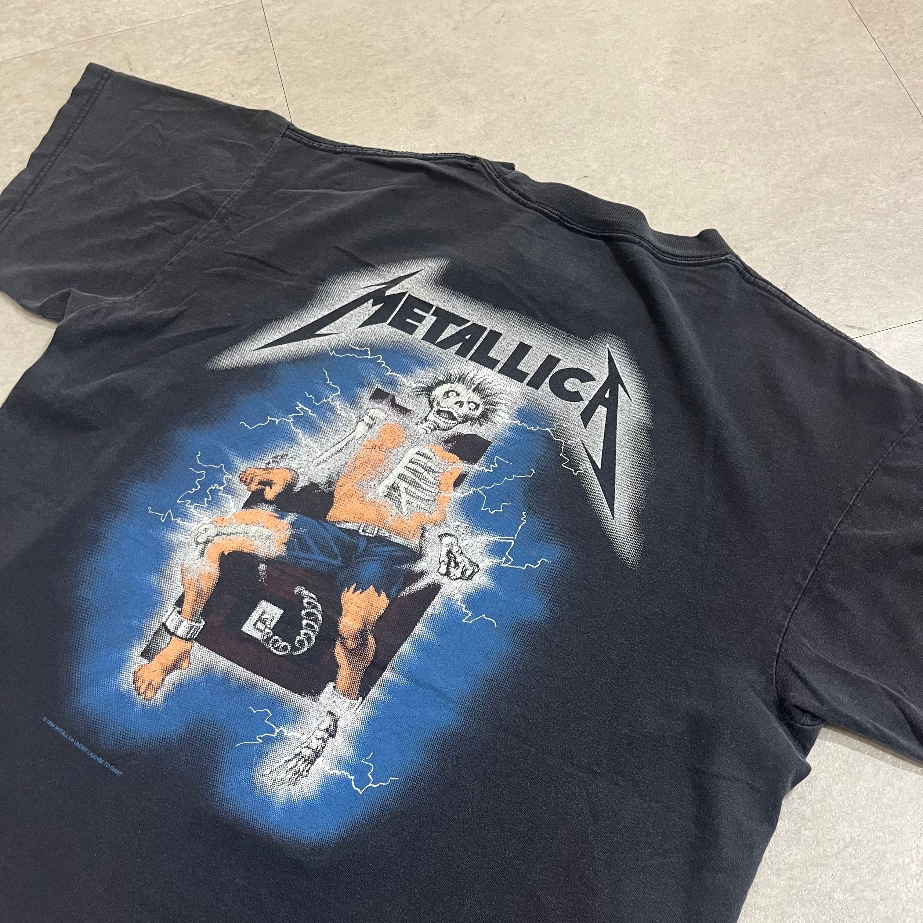 size:L【 METALLICA 】メタリカ RIDE THE LIGHTNING ライド・ザ