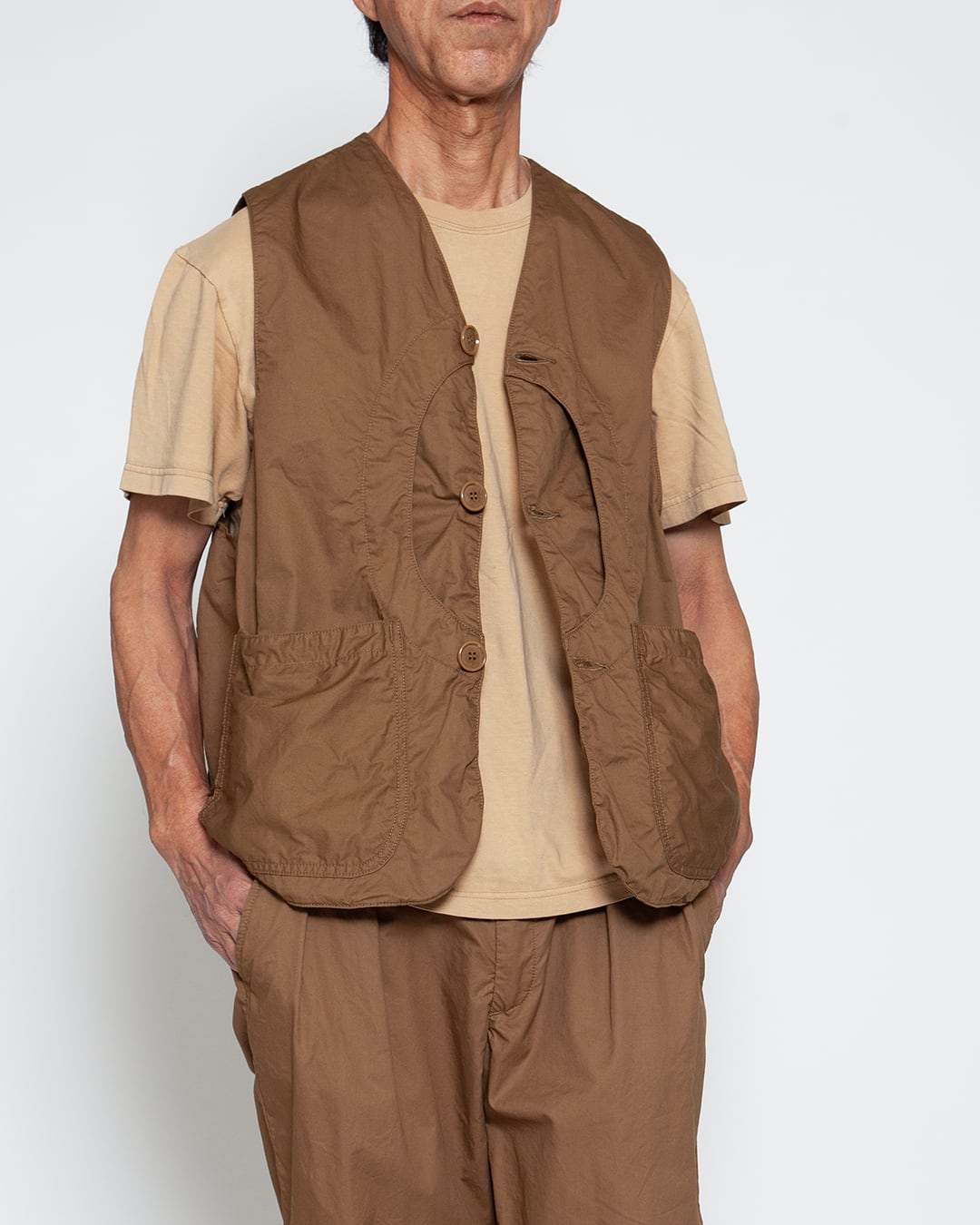 THE CORONA UTILITY / GAME VEST COTTON TWILL LIGHT - ゲームベスト