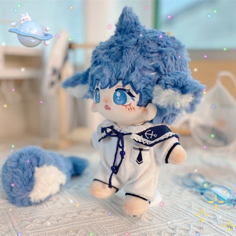 自作ぬいぐるみ・ピンクの男の子 20cm 無属性 ぬいぐるみ ピンクの髪