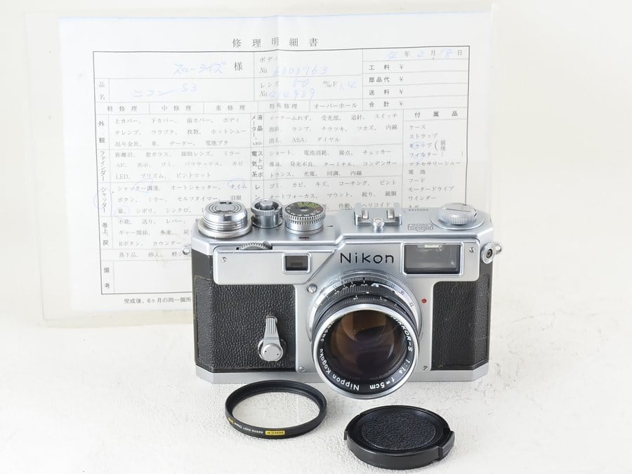 ニコンS3 NIKKOR-S 50mm F1.4 レンズ セット 未使用品 ニコンS3 NIKKOR