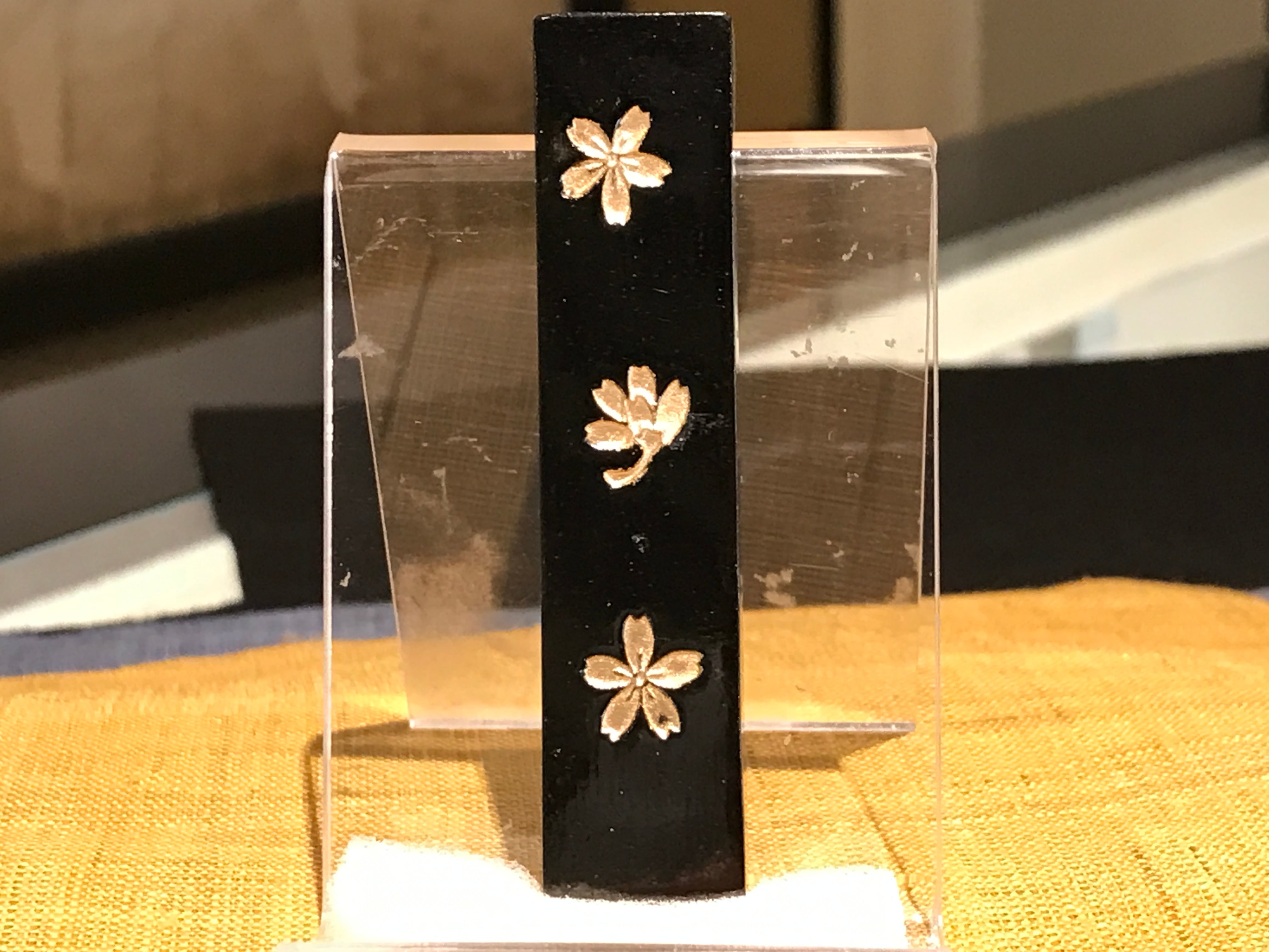 かな用 油煙墨 さくら形 1.0丁形 | 古梅園製墨販売部