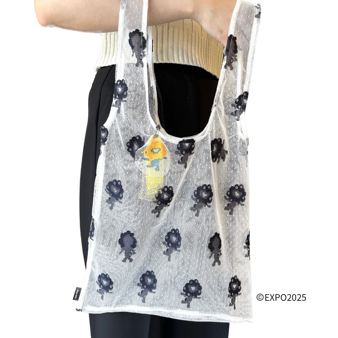 ミャクミャク レースのおしゃれバッグ モノトーンカラー | LILY LACE