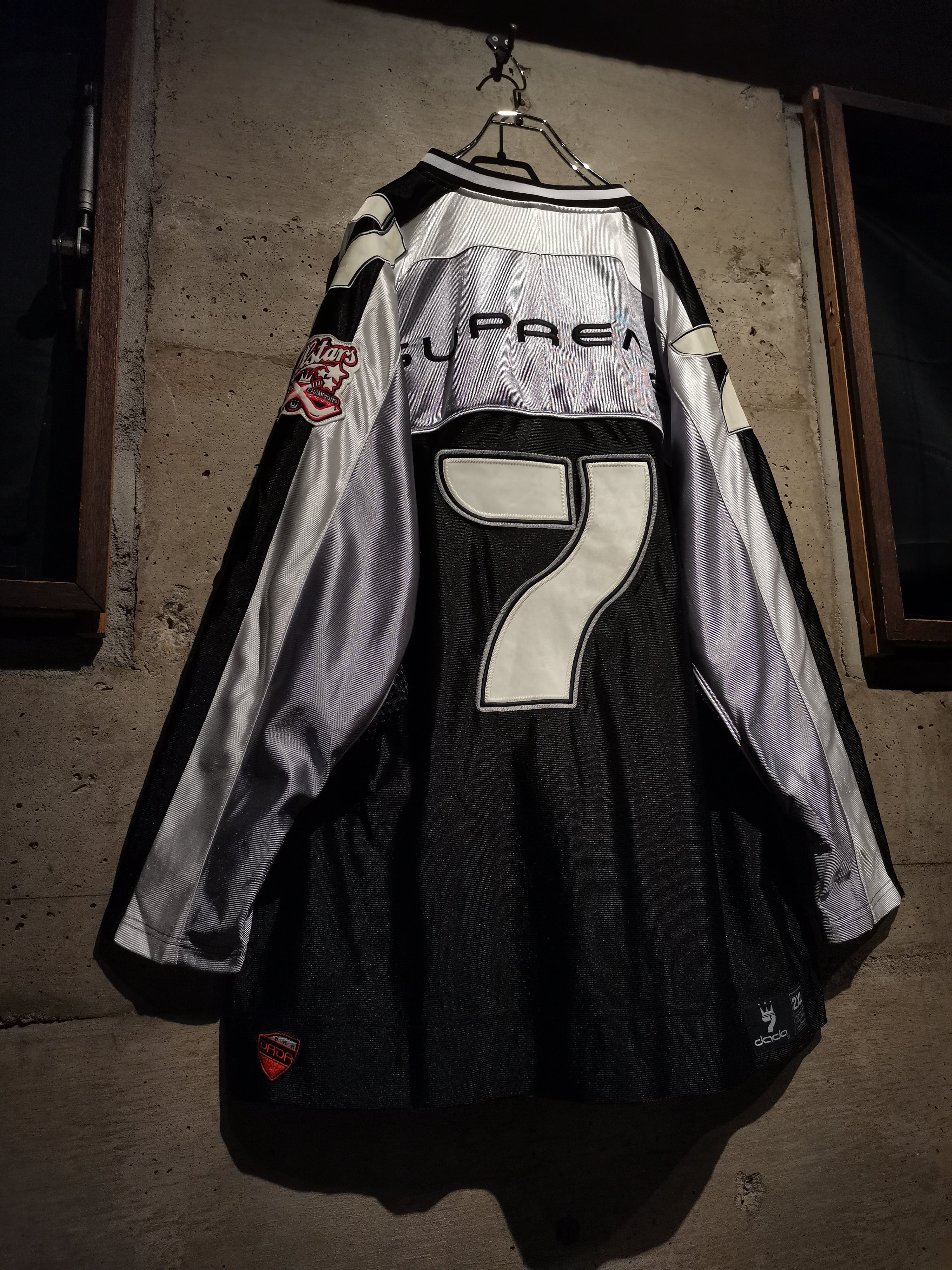 Caka】“dada SUPREME” Metallic Color Switched Vintage Loose Hockey