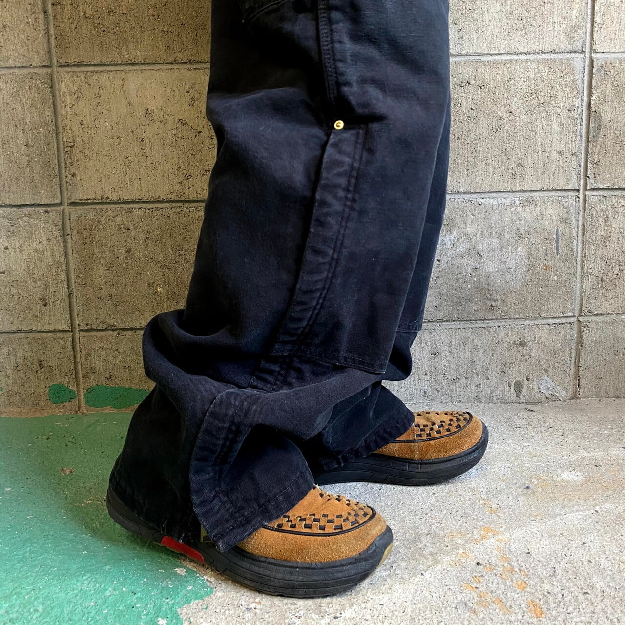90年代 USA製 Carhartt カーハート ダック地 オーバーオール