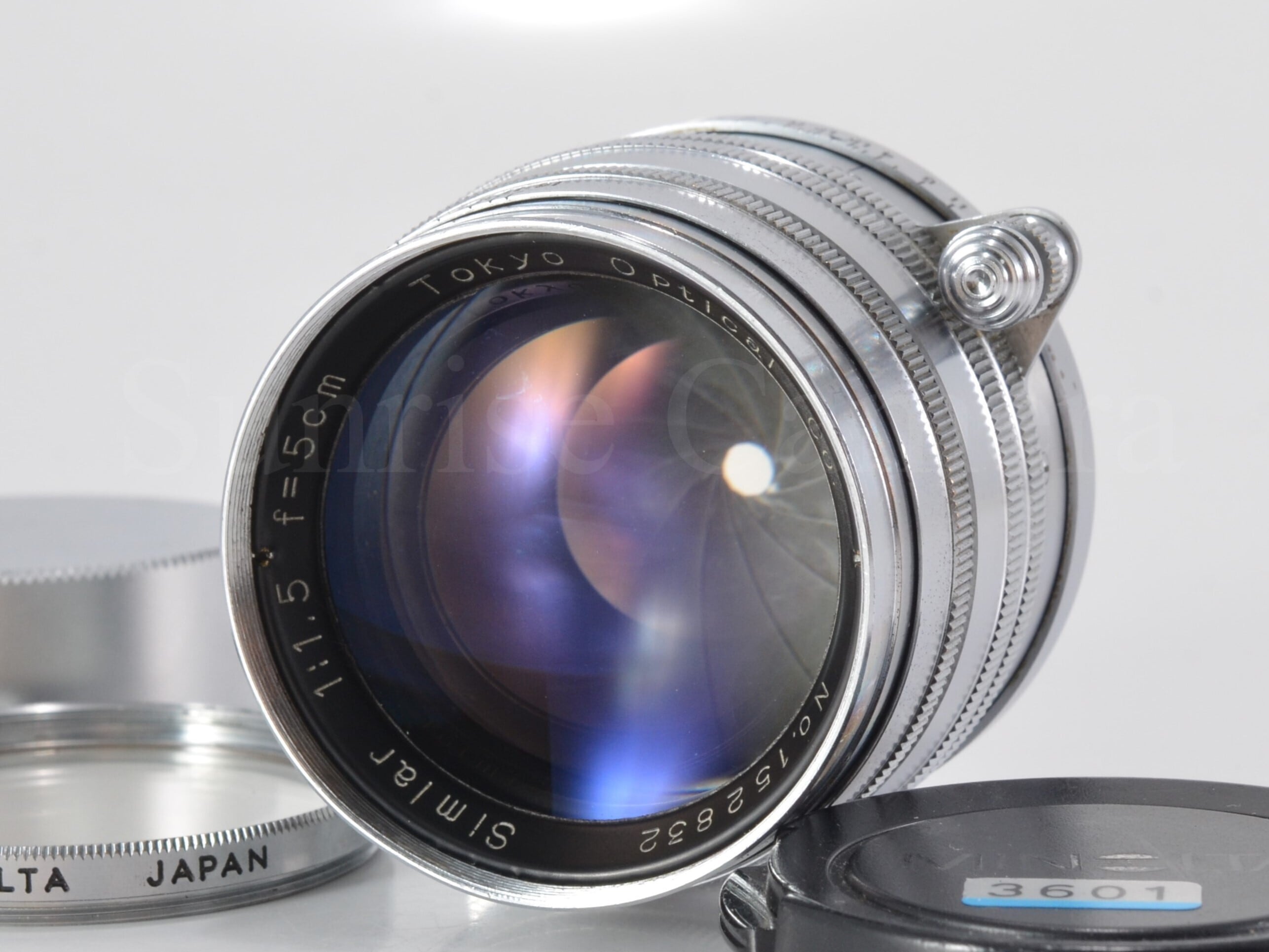 沈胴 東京光学 Simlar 5cm F3.5 Lマウント Leotax レオタックス Topcor