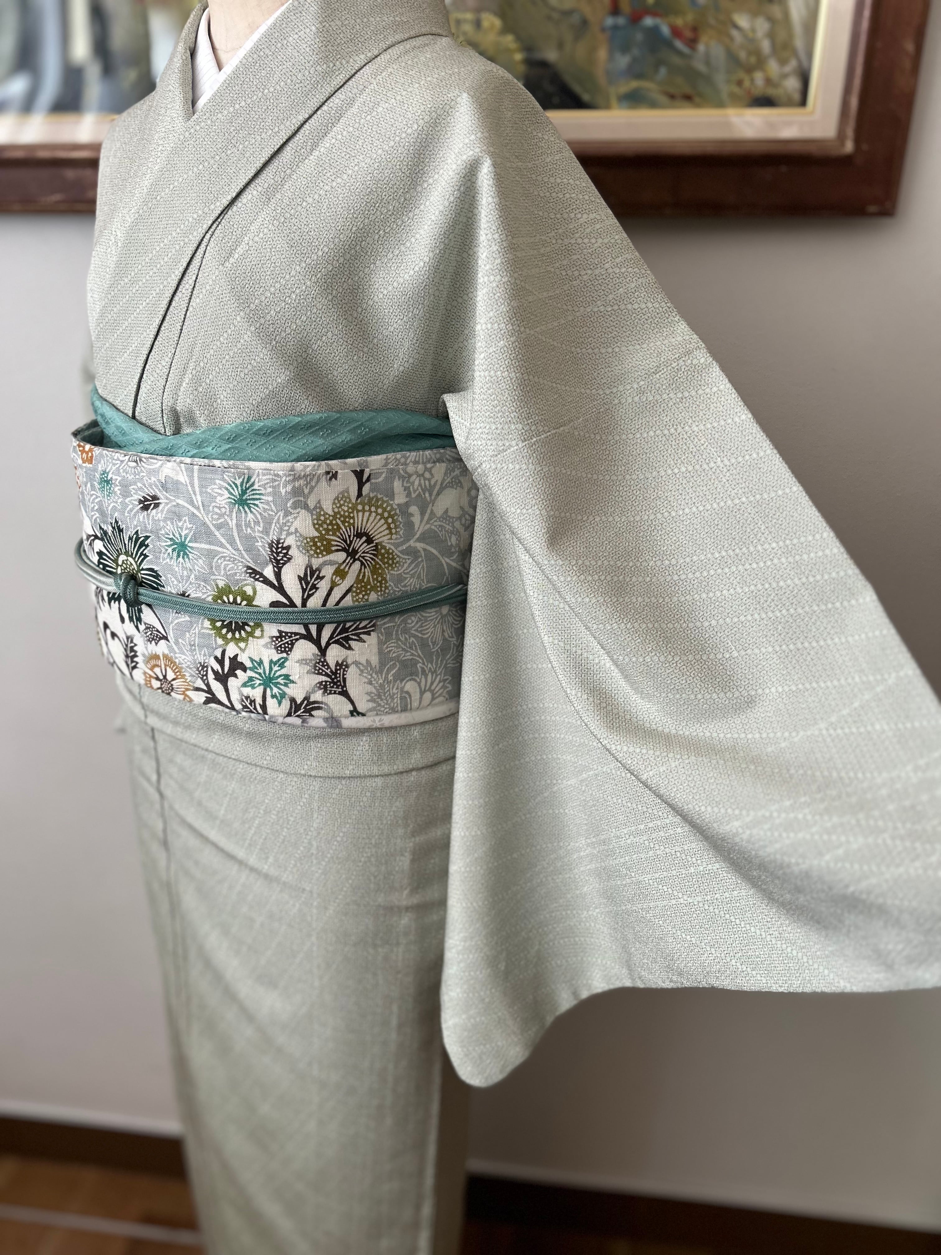 単衣塩沢紬 1190-00312 状態良好 | キモノnao