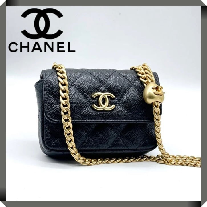 2024年 新作商品 【23P☆】CHANEL ミニ チェーンウォレット ヴァニティ