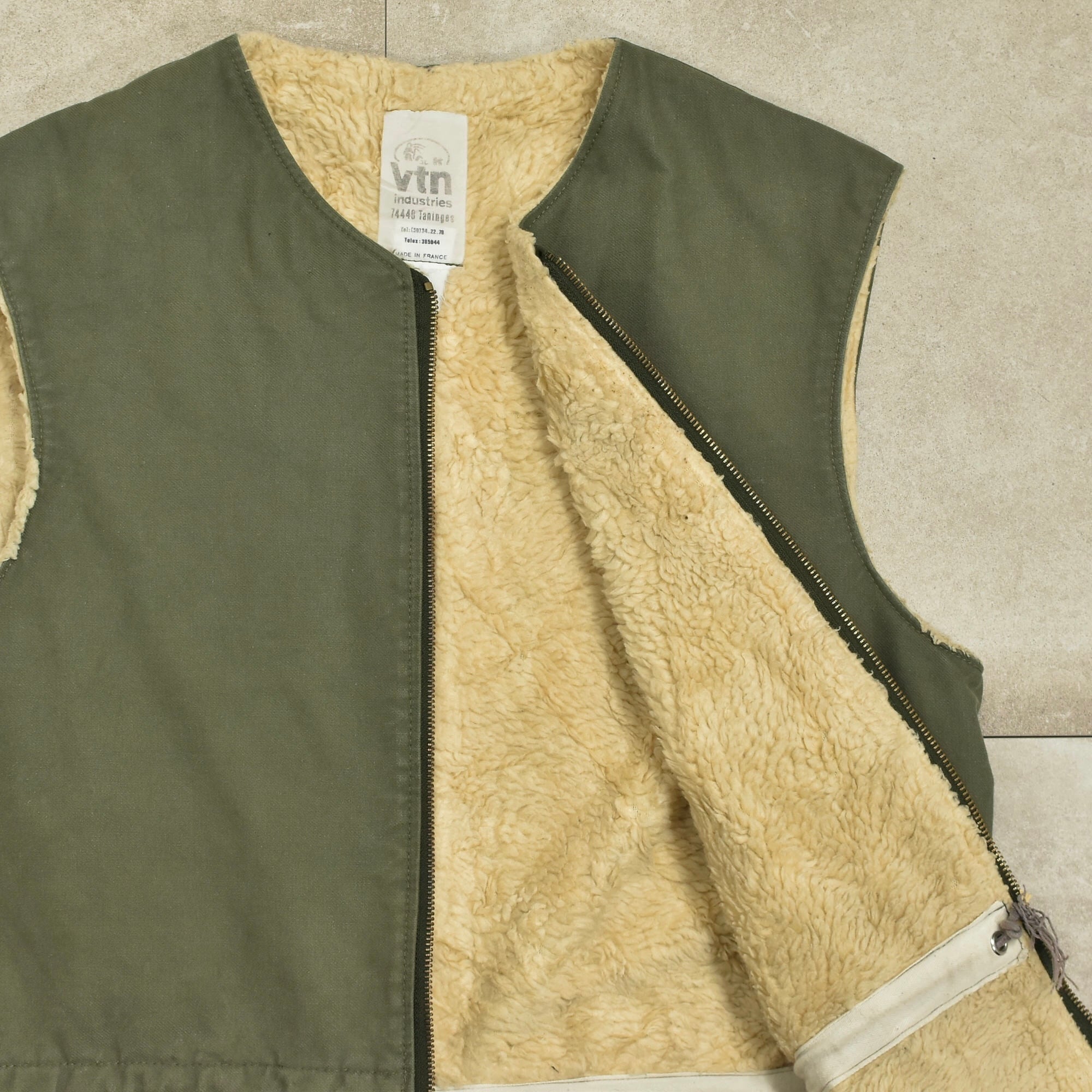 70～80s France Vtn industries work vest | 古着屋 grin days memory