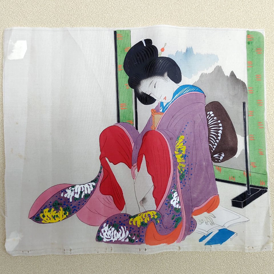 浮世絵・春画・絹本・No.210507-09・梱包サイズ60 | リサイクル