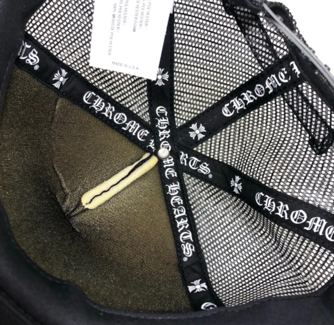 Chrome Hearts マルチカラー セメタリークロス トラッカー メッシュ