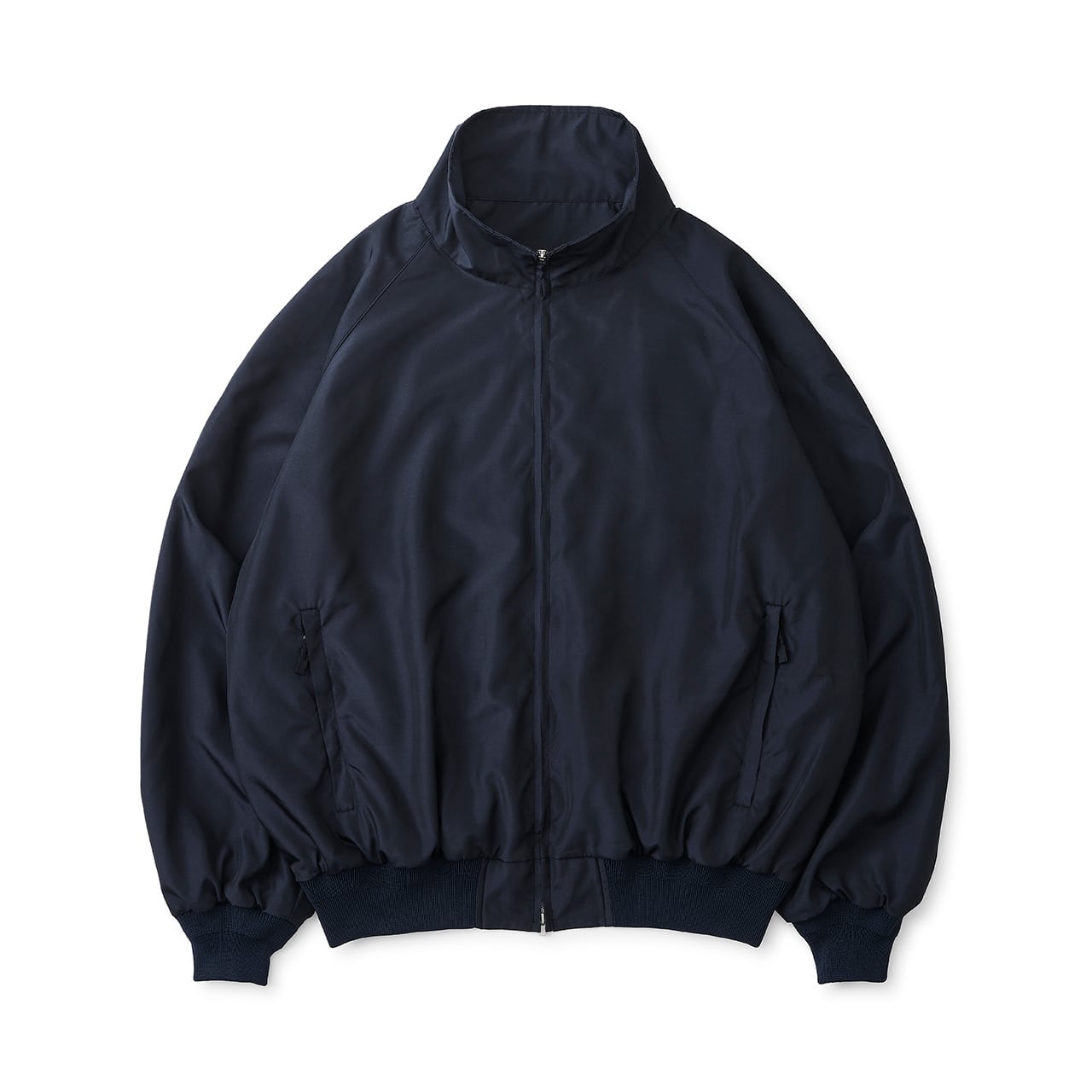 everyone nylon silk track jacket (NAVY) | everyone