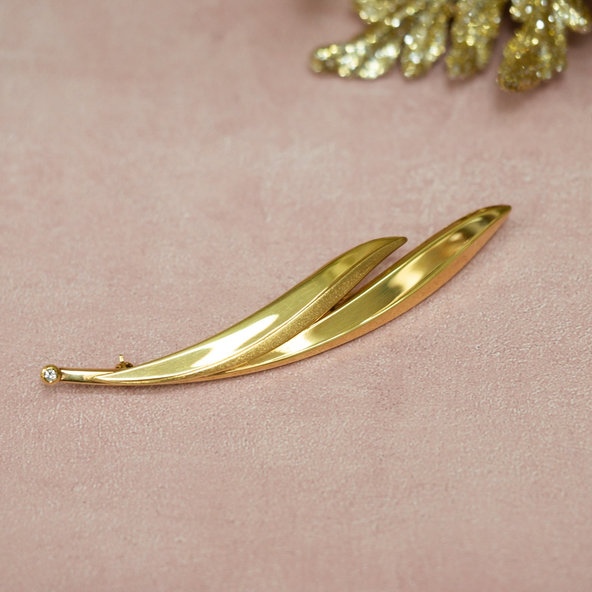 k18ブローチ/葉っぱ | Jewelry Mil Sol[ジュエリー ミルソル]