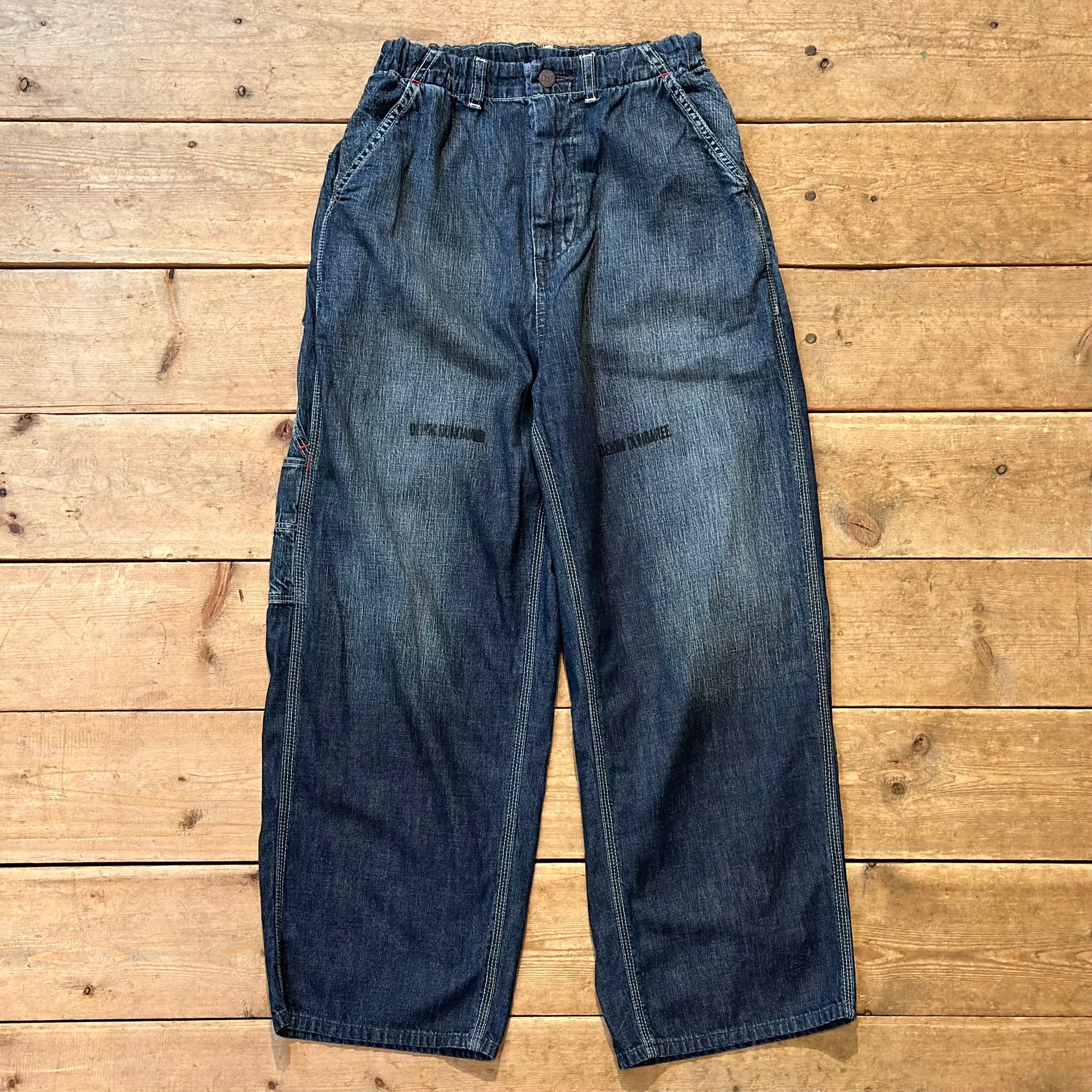 Denim Dungaree / (01・02) 8oz Denim Painter Pants | Little Wings