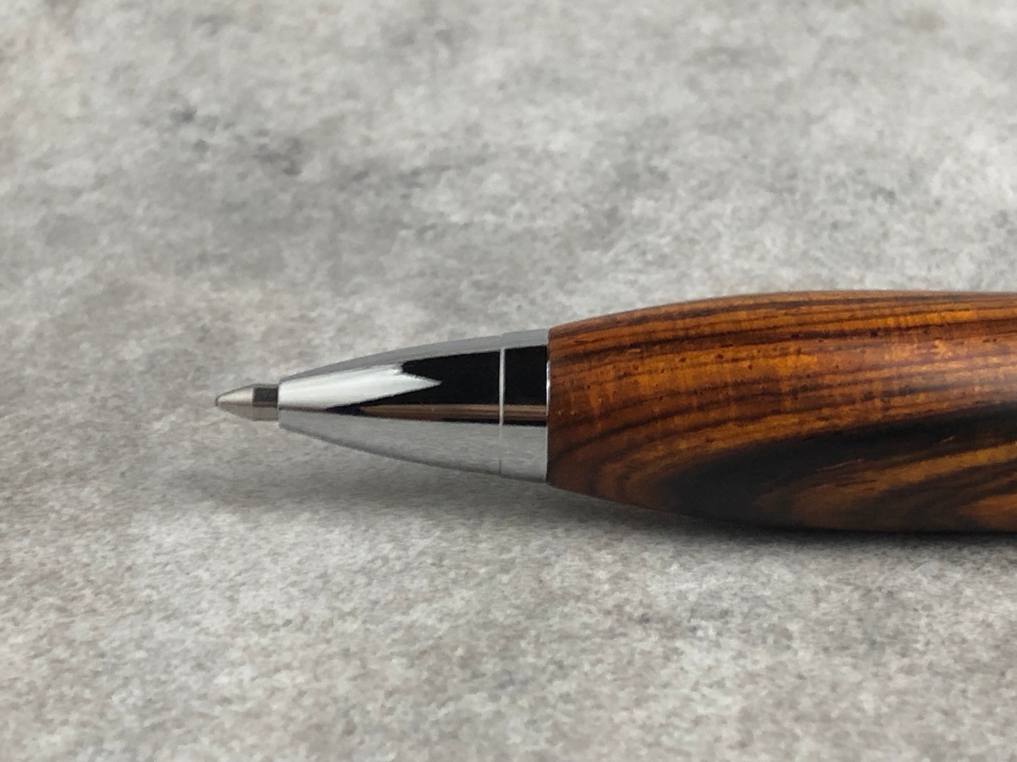 ココボロ糸縮杢 ボールペン 太軸 | ペン工房 燦