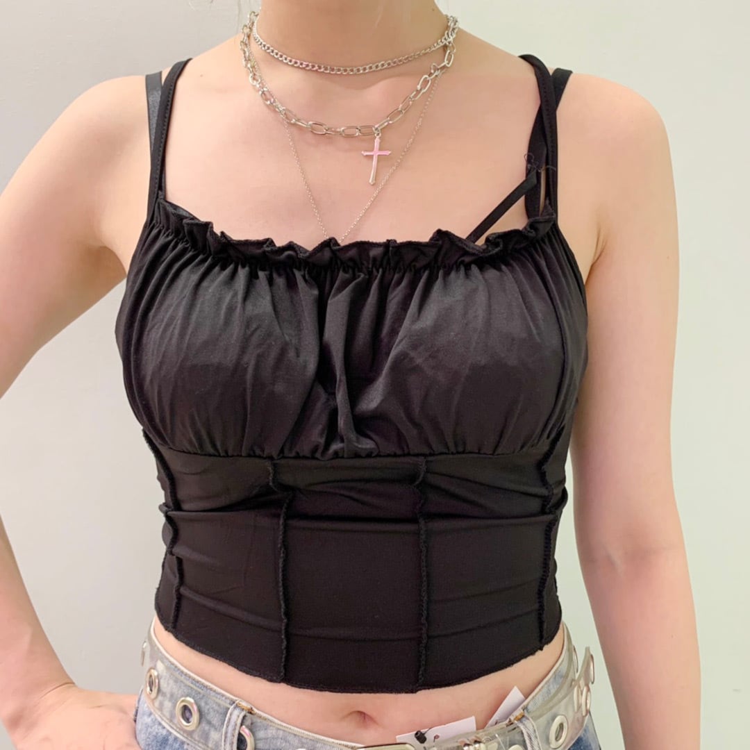 チェストギャザーキャミソール | VOLCAN&APHRODITE