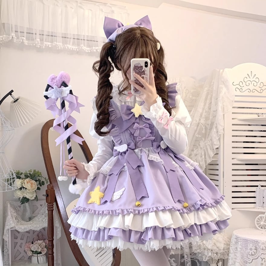 SEASONZ ゆめかわ フルセット 4点 天使の羽 ベビードール 原宿スタイル