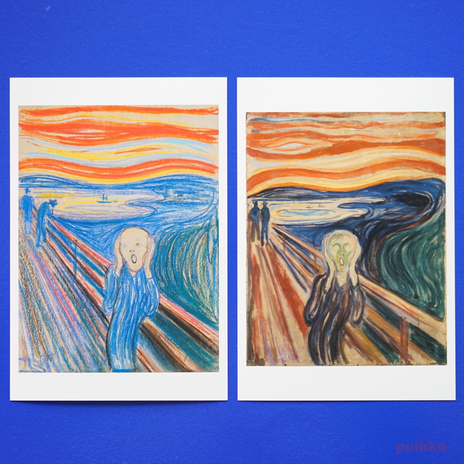 ポストカード ムンク「叫び」（5枚セット） | puikko