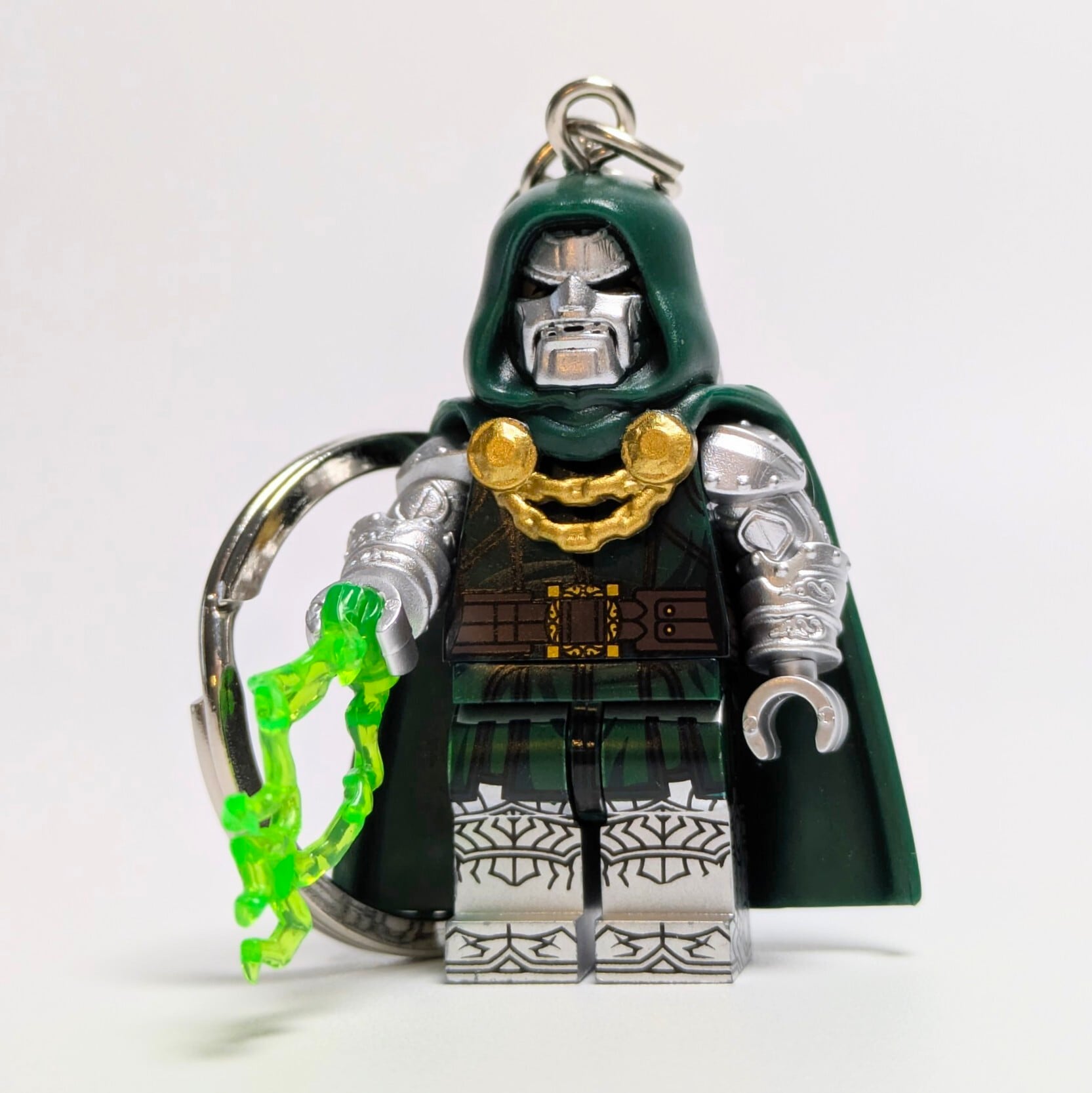 再入荷！【ブロックフィギュアキーホルダー】Dr.DOOM ( ドクター