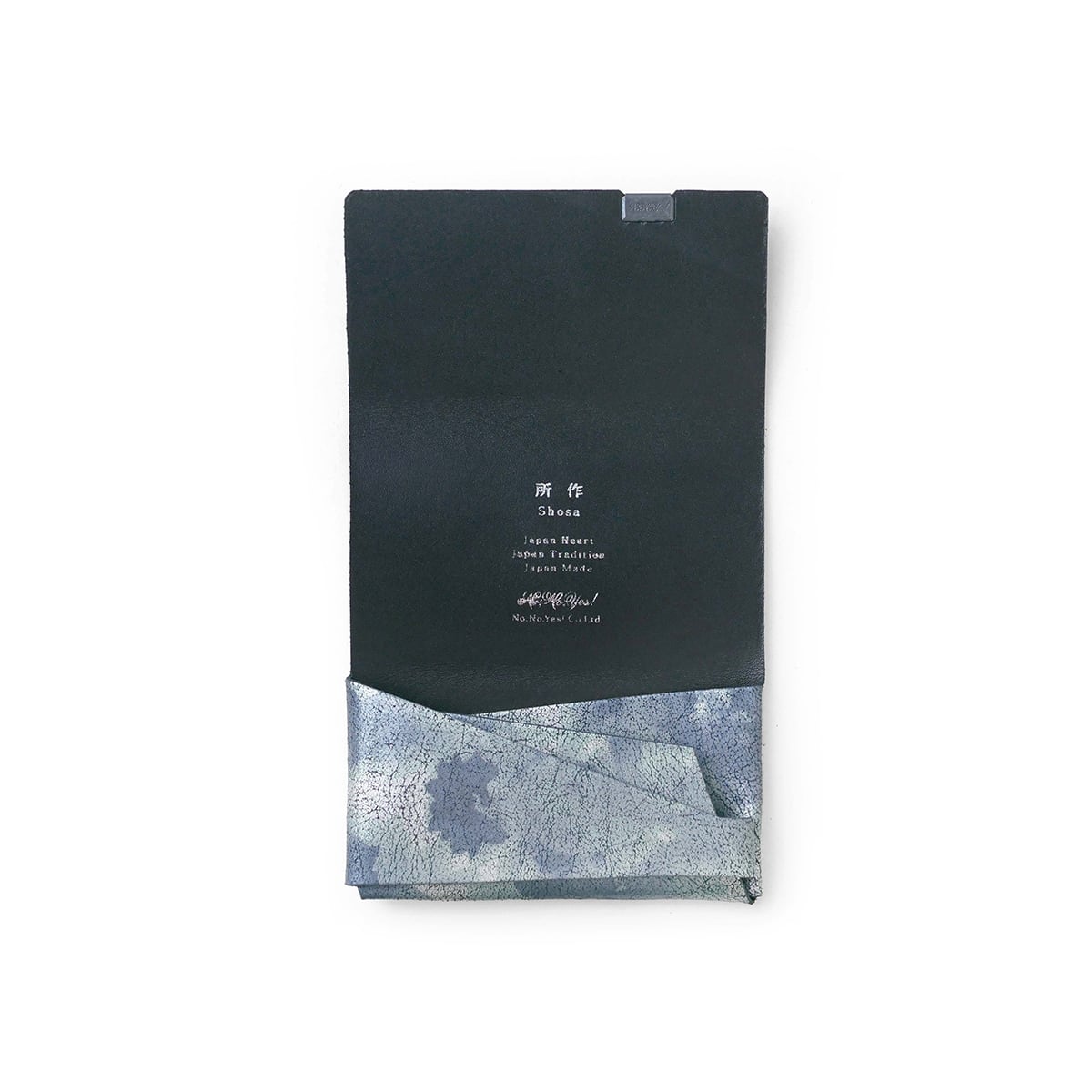 睡蓮画 フローラル（＆ブラック） カードケース | 所作 Shosa