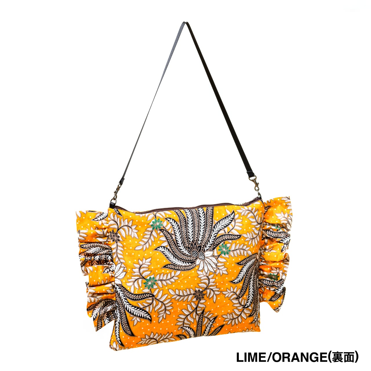 インドネシアバティックzip ショルダーバッグ | lalasenorita