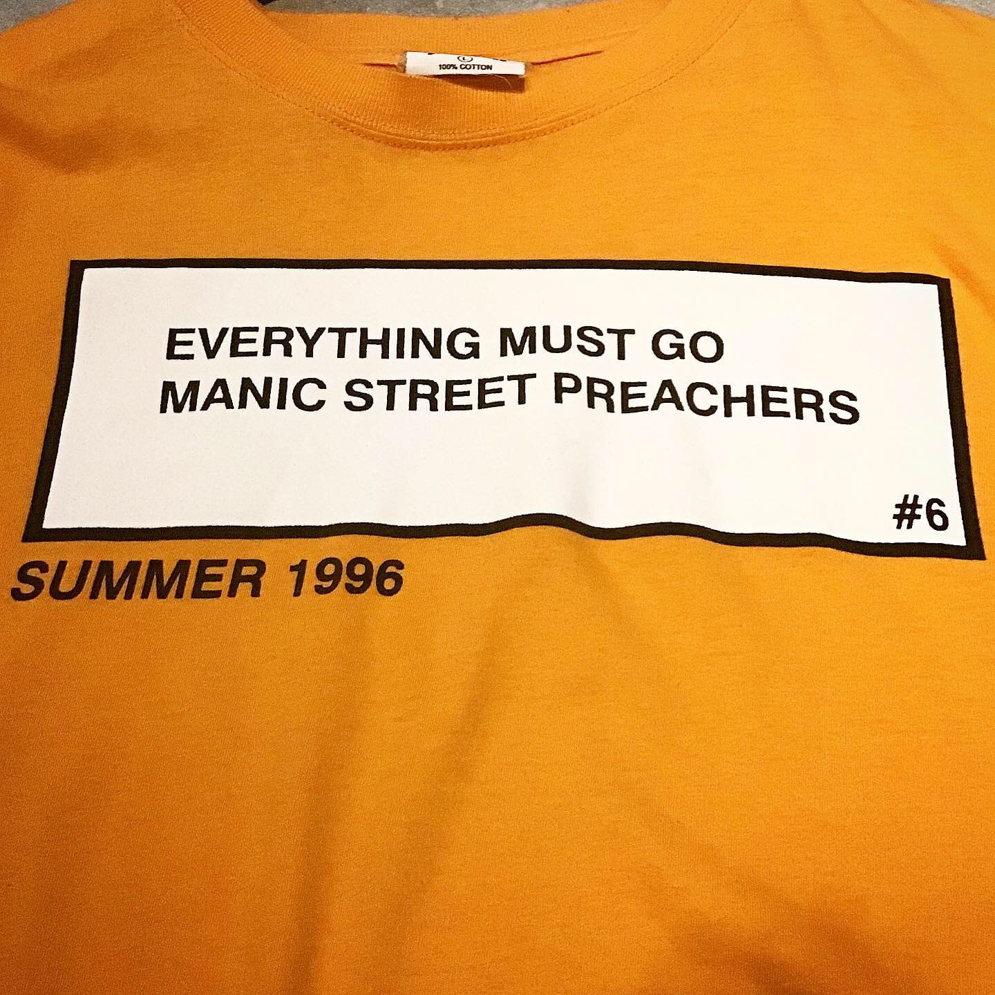 90s Manic Street Preachers Tシャツ | PALS.TOKYO
