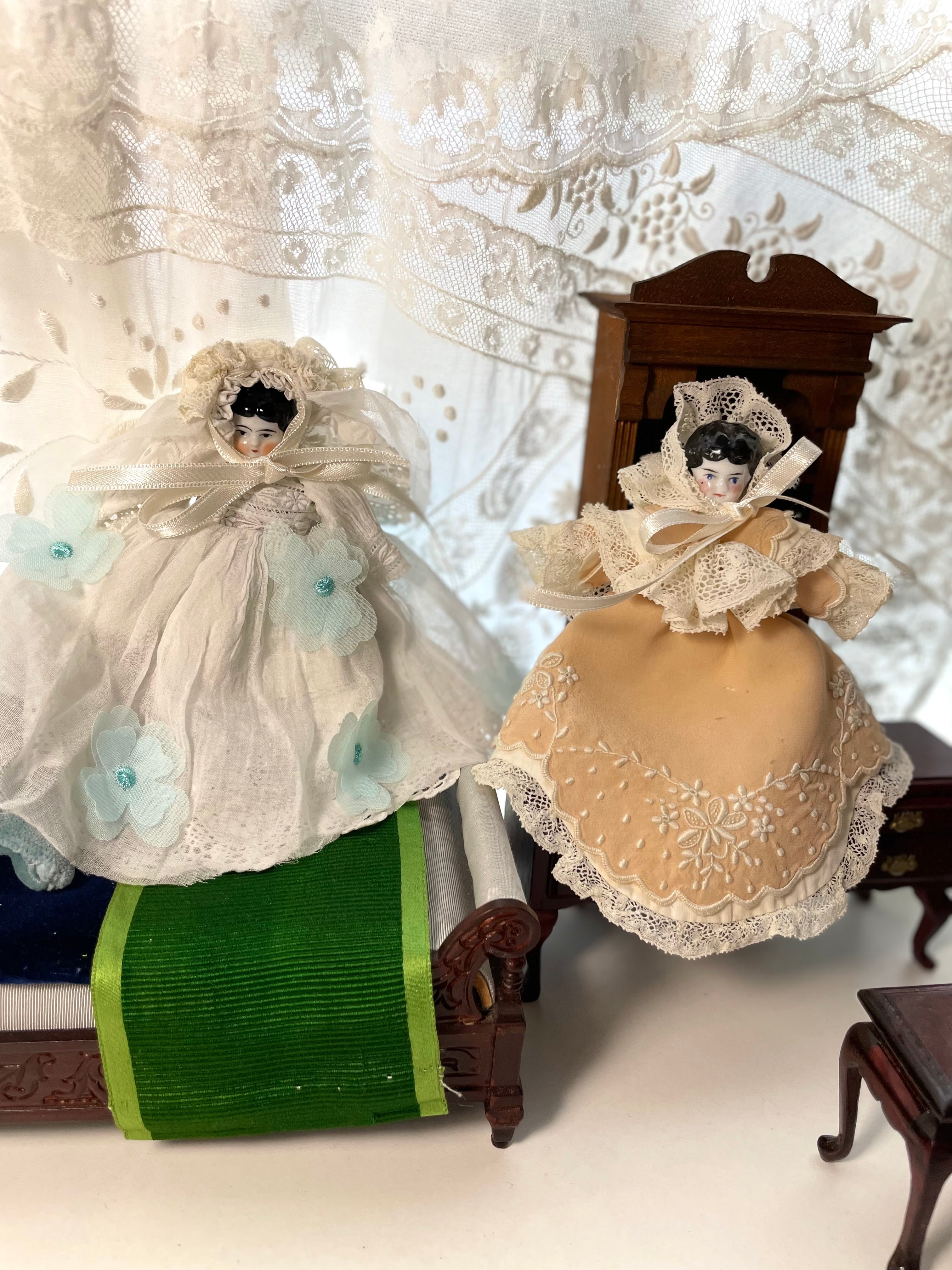 チャイナヘッド（磁器製）ドール | Epines de Rose Paris Vintage