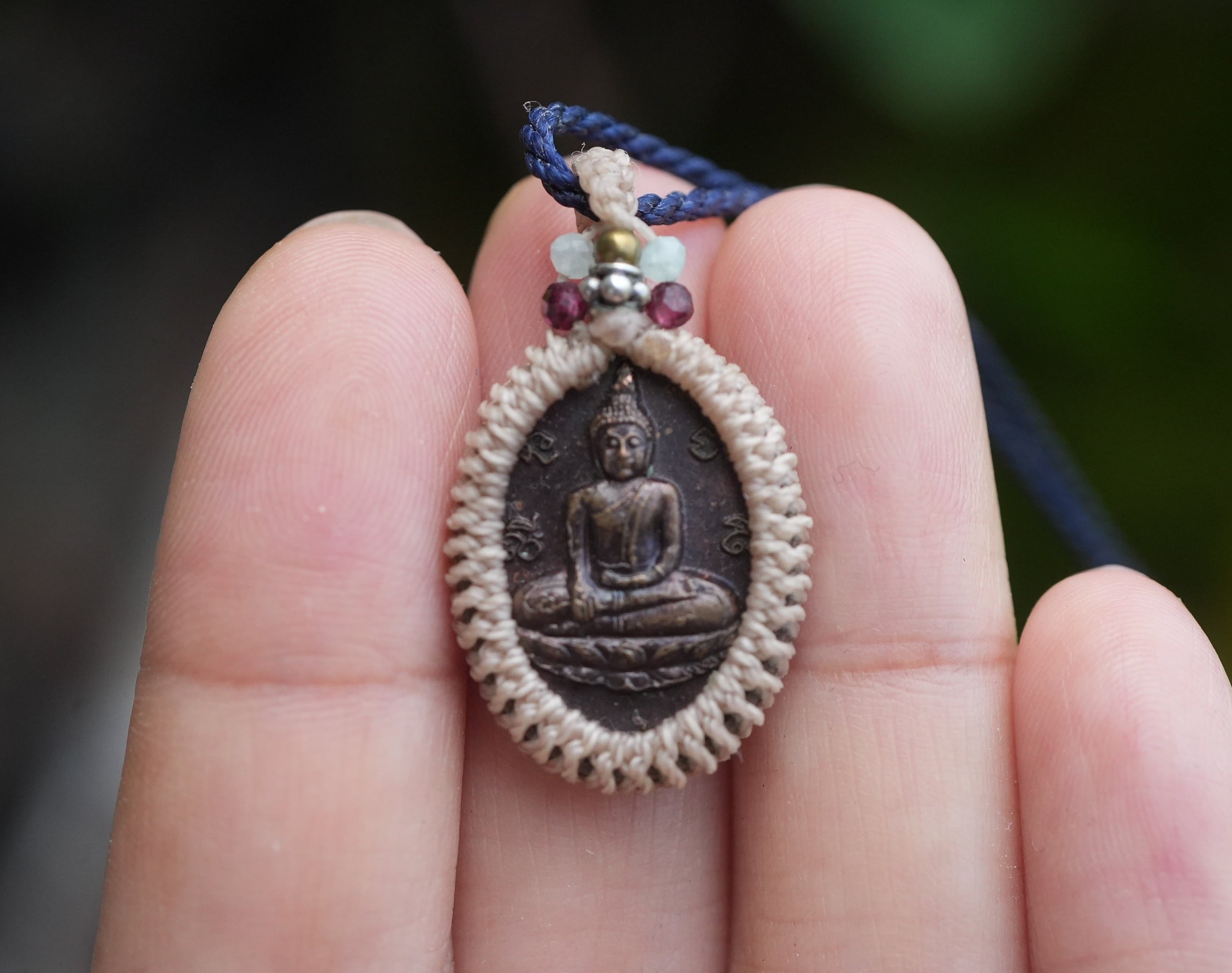 ブッダお守り | Funky garuda(ファンキー・ガルーダ) マクラメアクセサリー