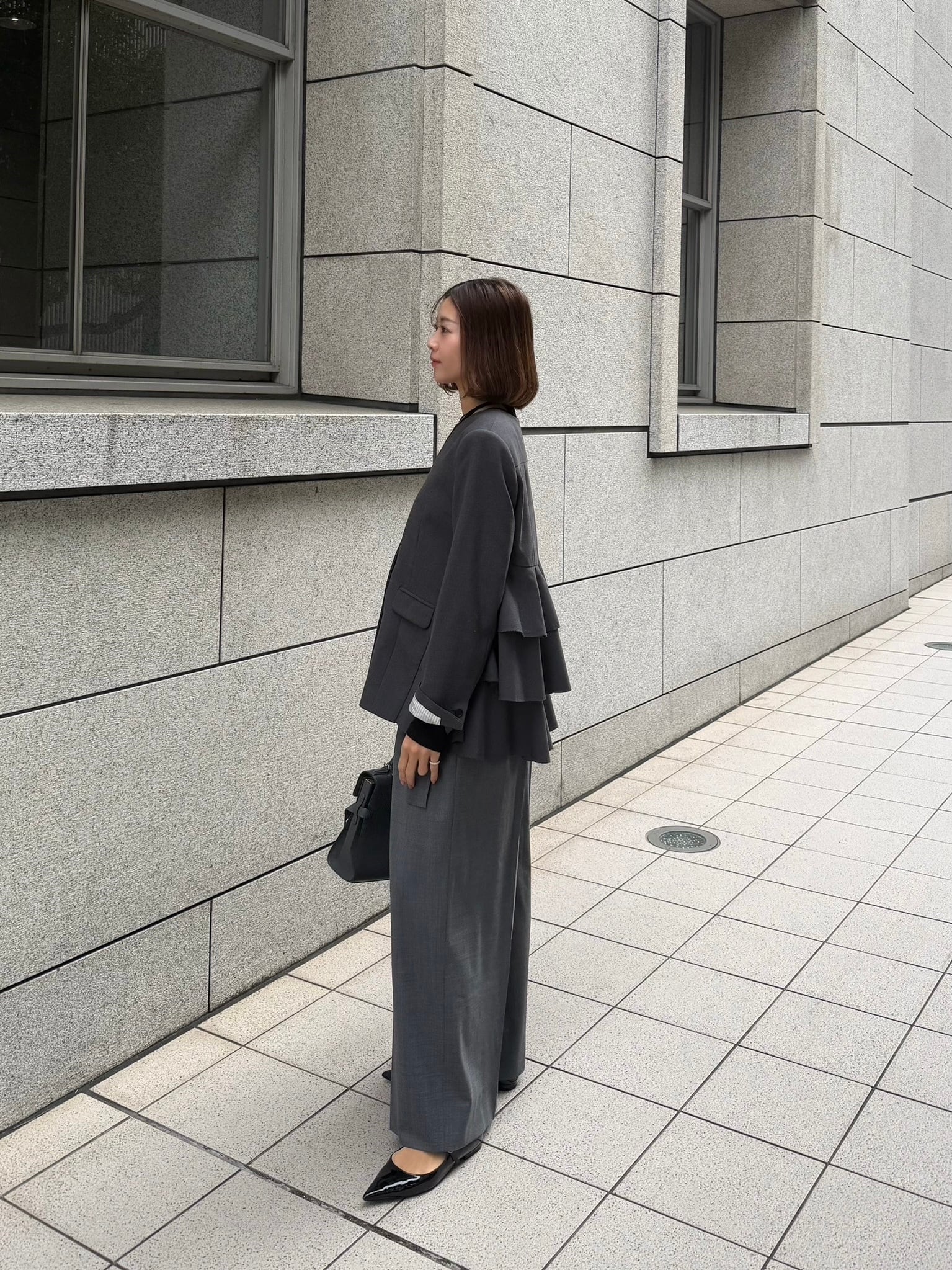 予約】duck pants / gray (2月下旬発送予定) | HYEON