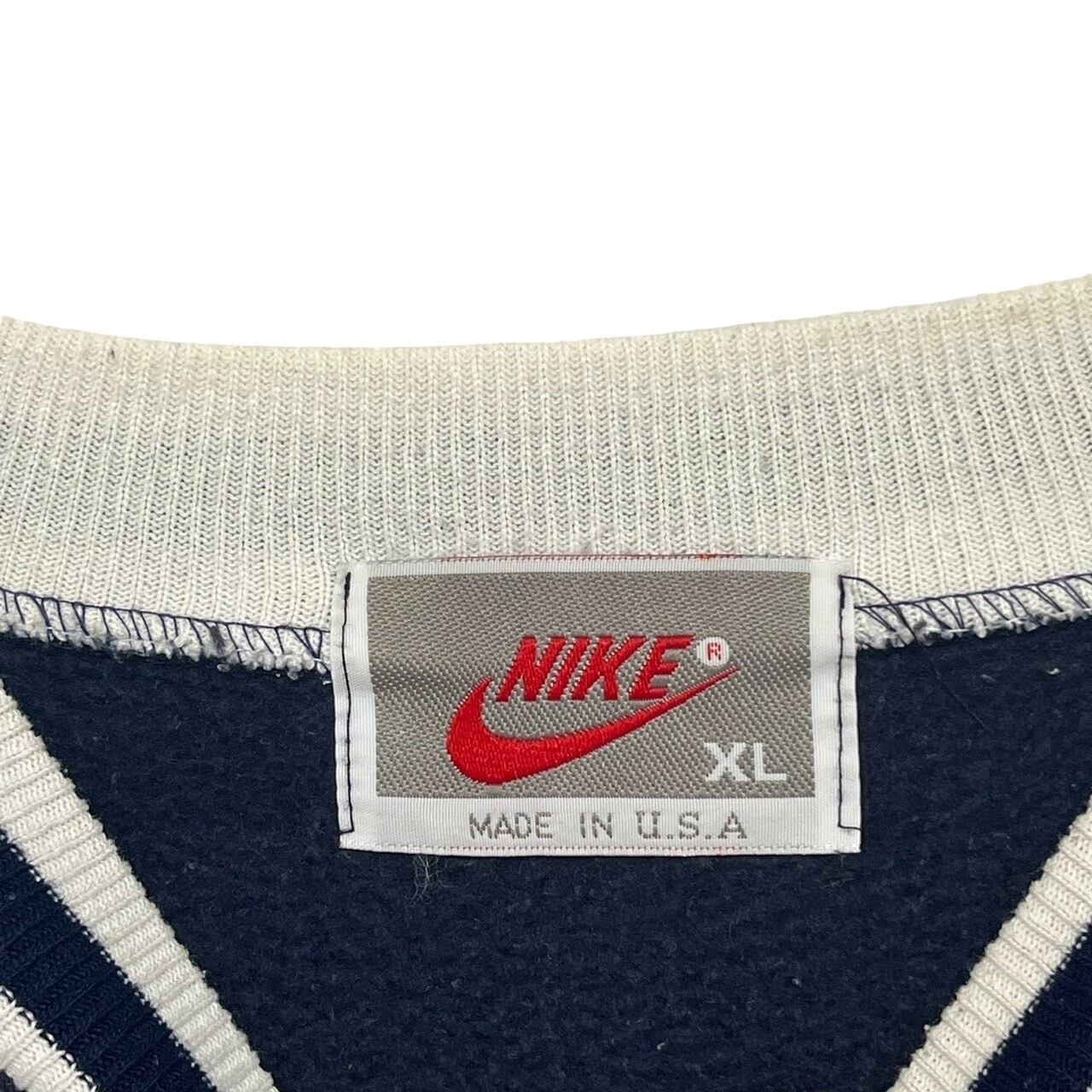 NIKE ナイキ スウェット センターロゴ レザーロゴ USA製 90s | 古着屋